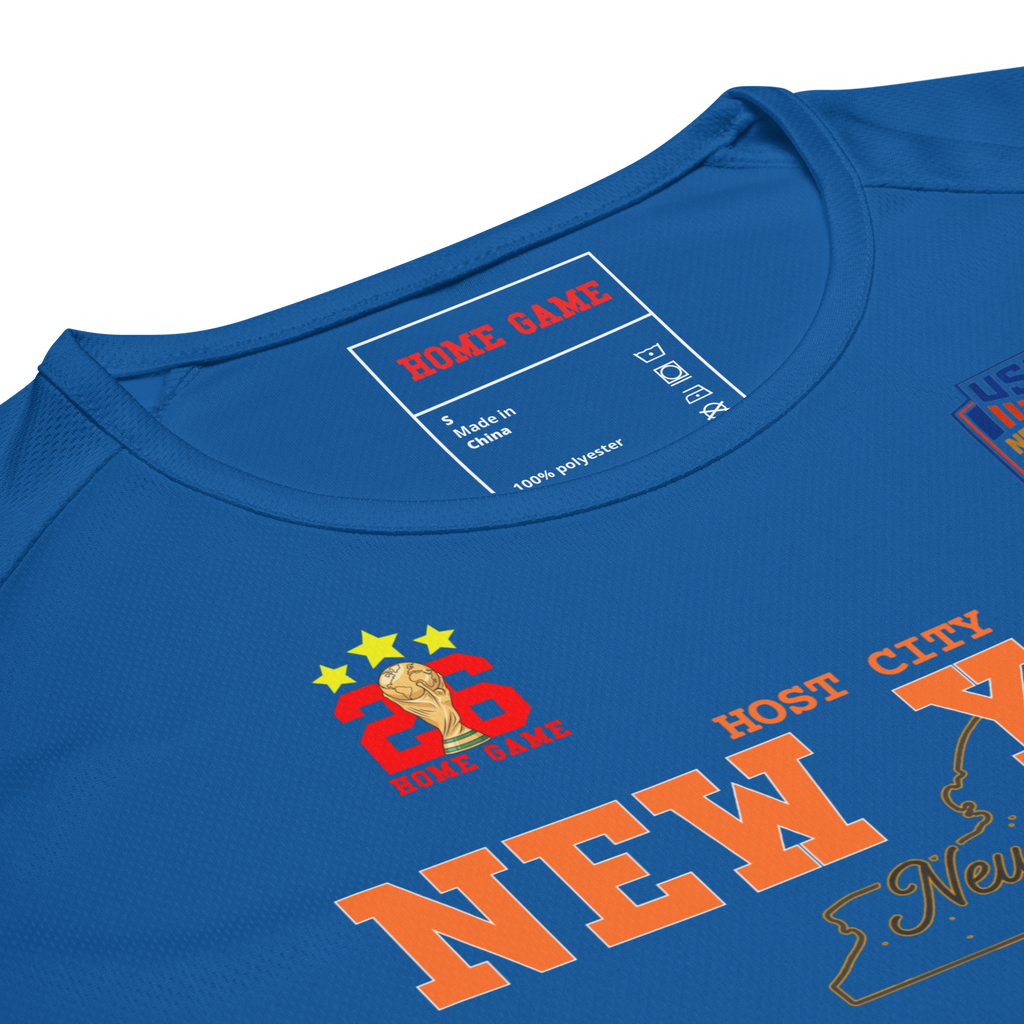 NEW YORK Host City 2026 Streetwear Soccer Jersey