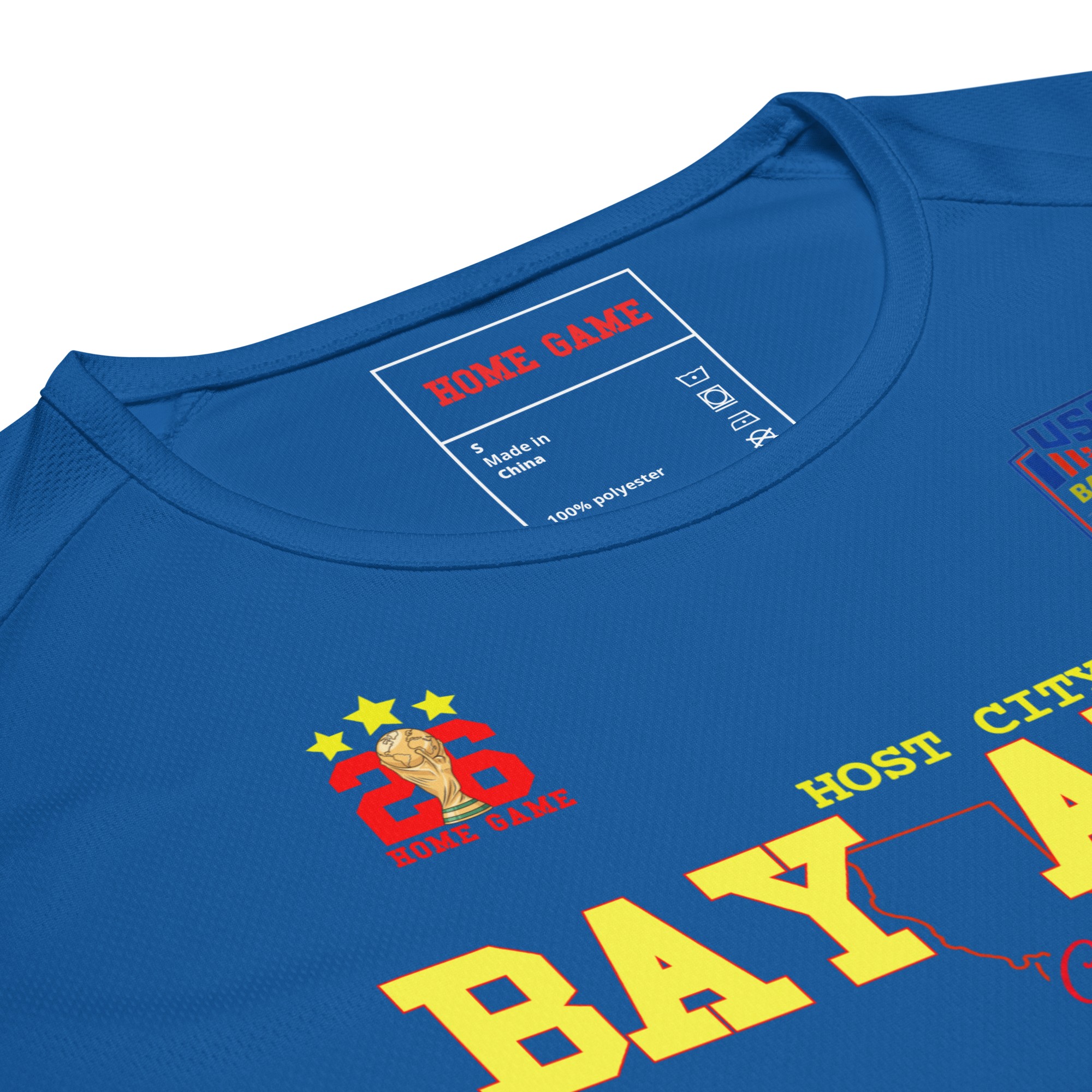 BAY AREA Host City 2026 Streetwear Soccer Jersey
