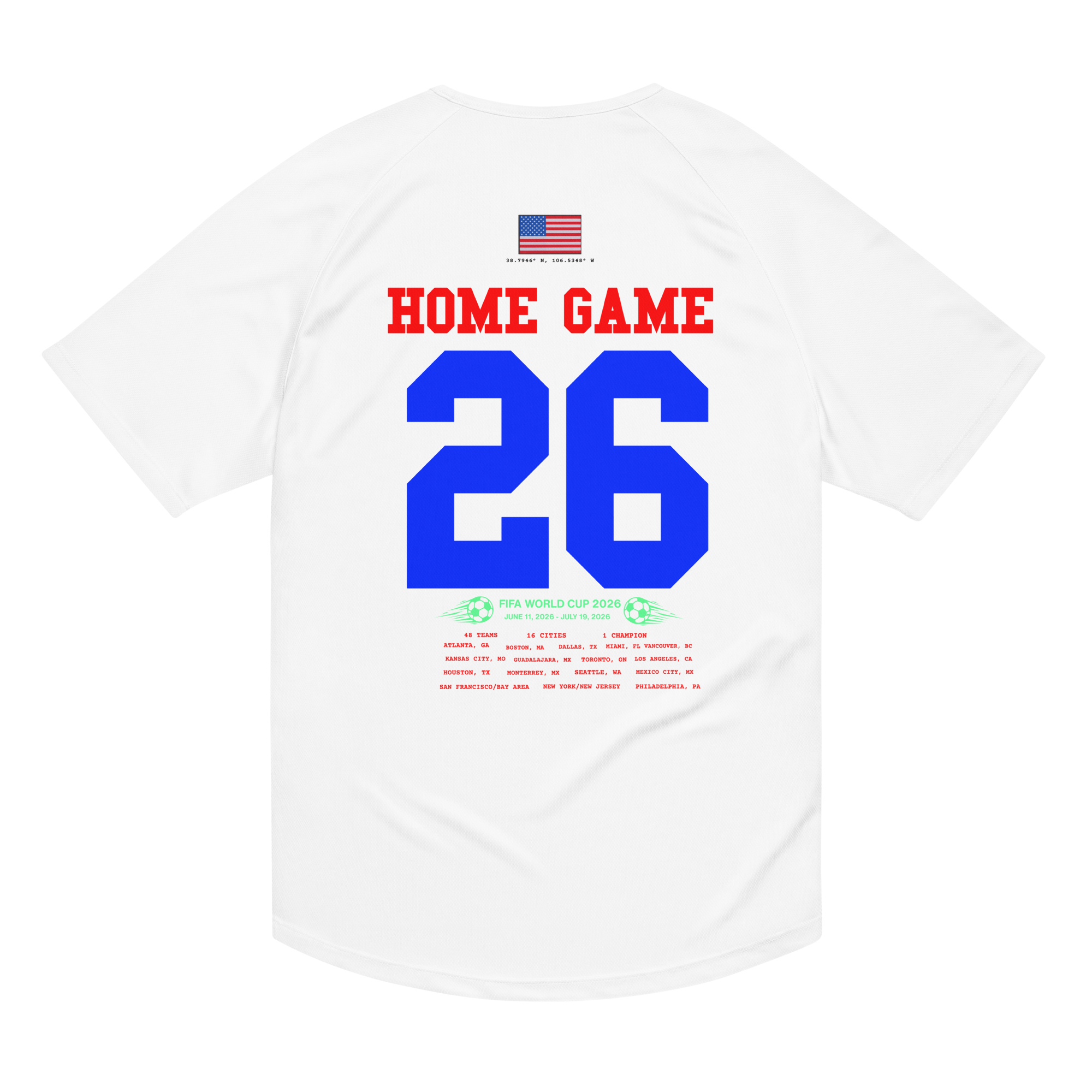 DALLAS World Cup 2026 Streetwear Soccer Jersey