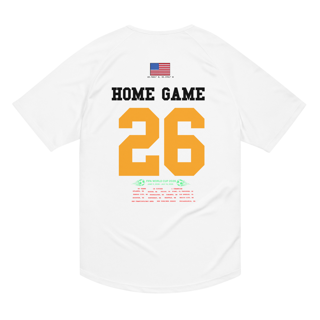 HOUSTON World Cup 2026 Streetwear Soccer Jersey