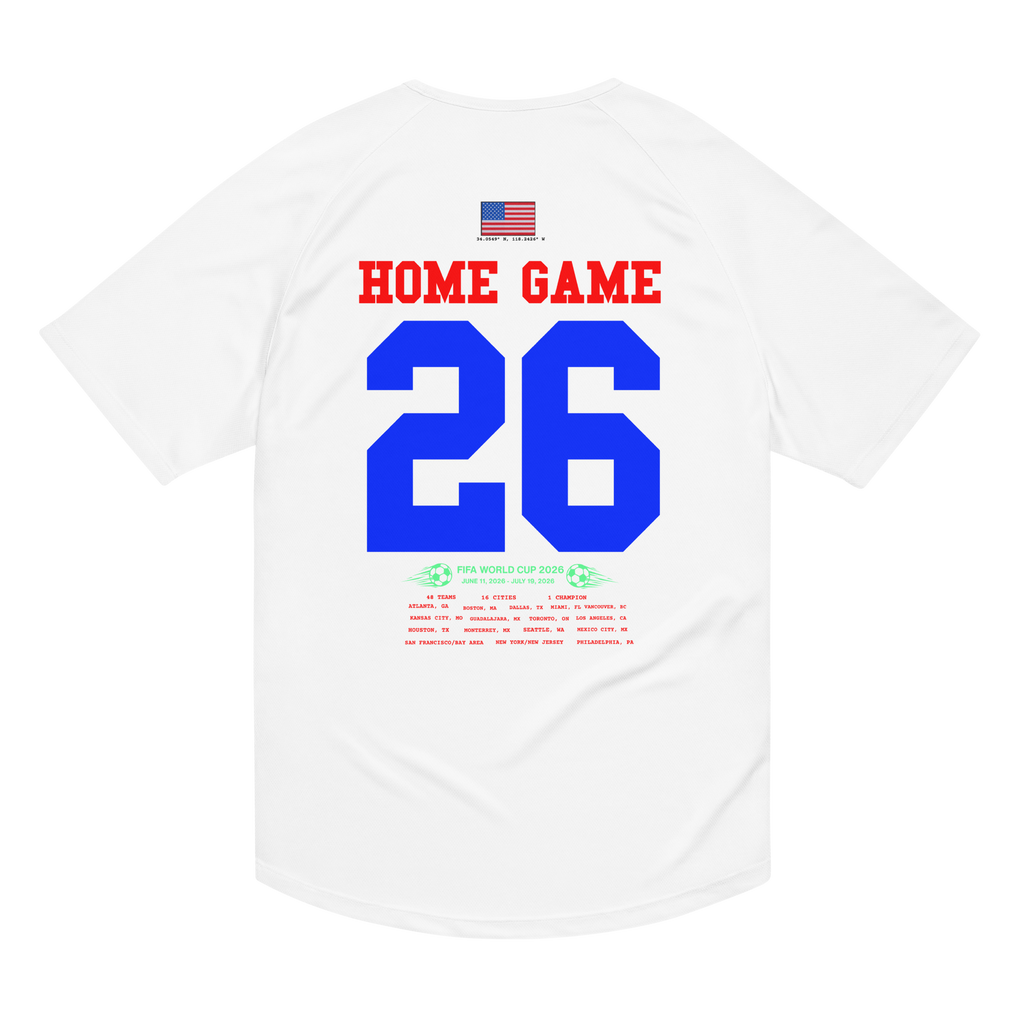 Los AngelesWorld Cup 2026 Streetwear Soccer Jersey