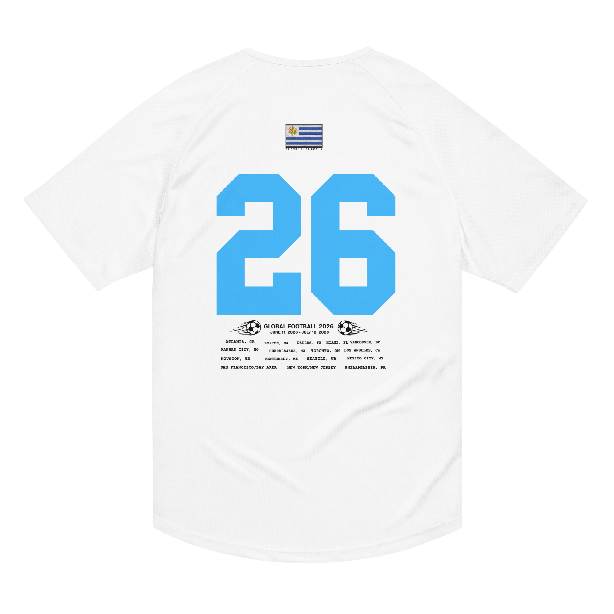 Uruguay 2026 Streetwear Soccer Jersey