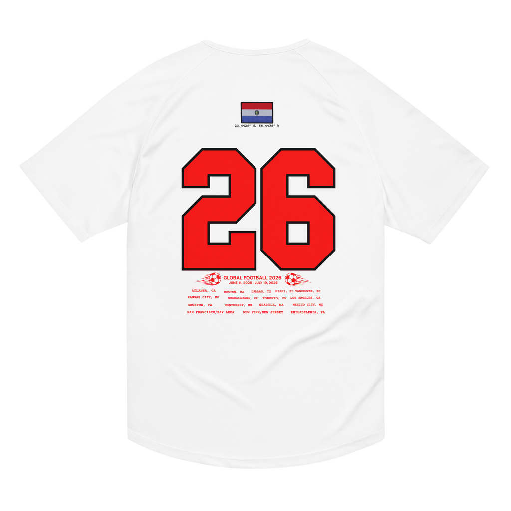 PARAGUAY 2026 Streetwear Soccer Jersey