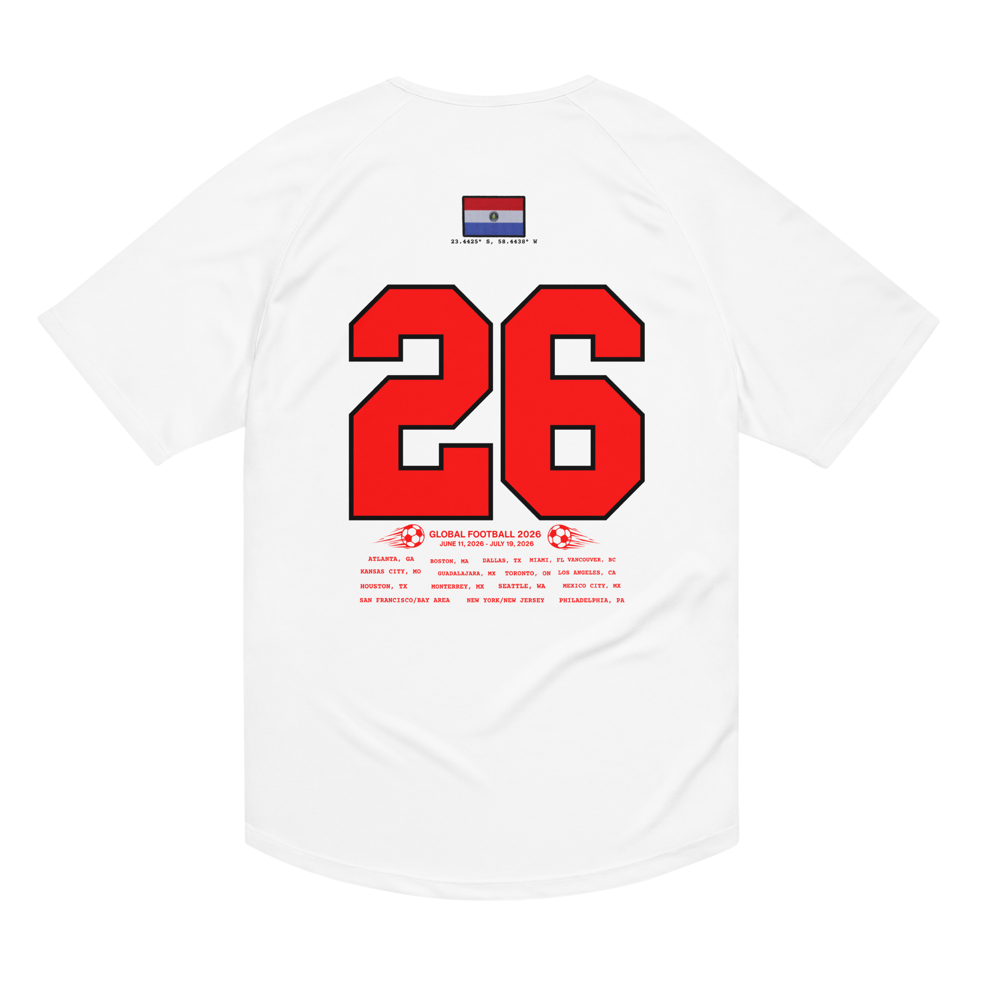 PARAGUAY 2026 Streetwear Soccer Jersey