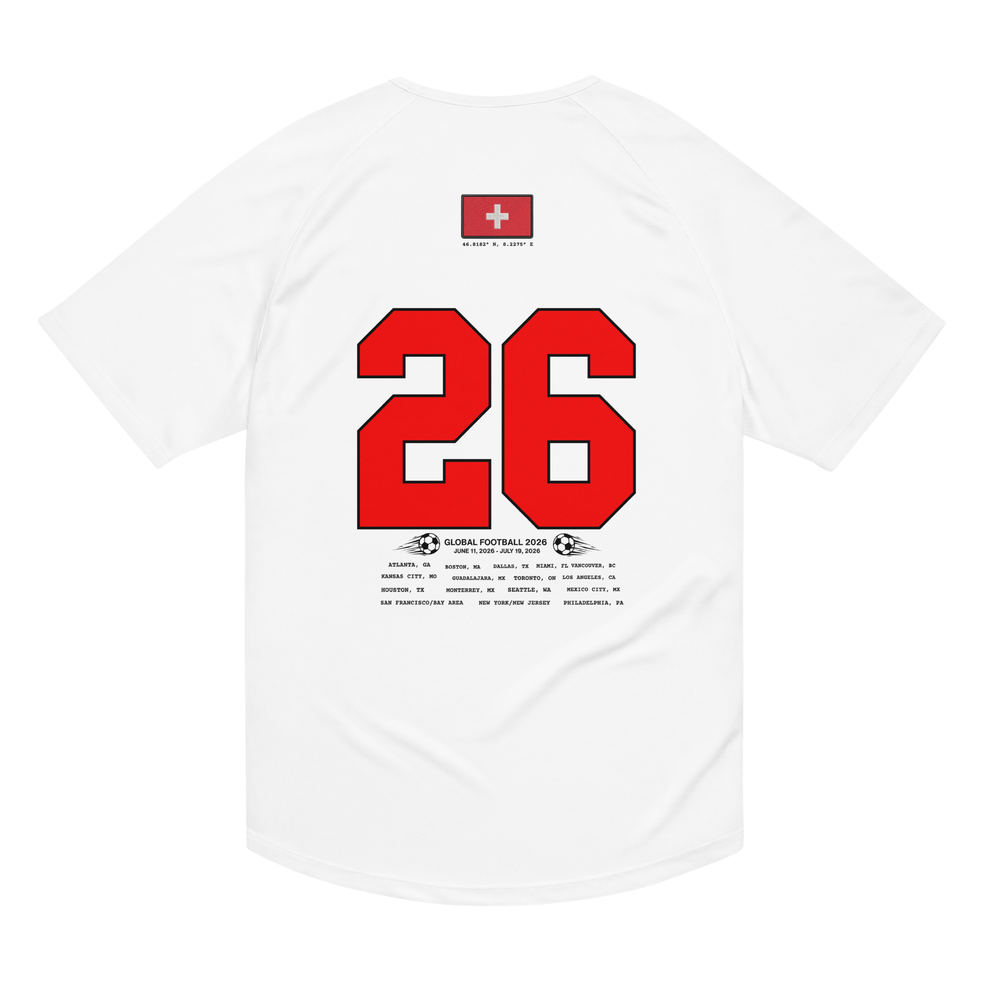 SWITZERLAND 2026 Streetwear Soccer Jersey