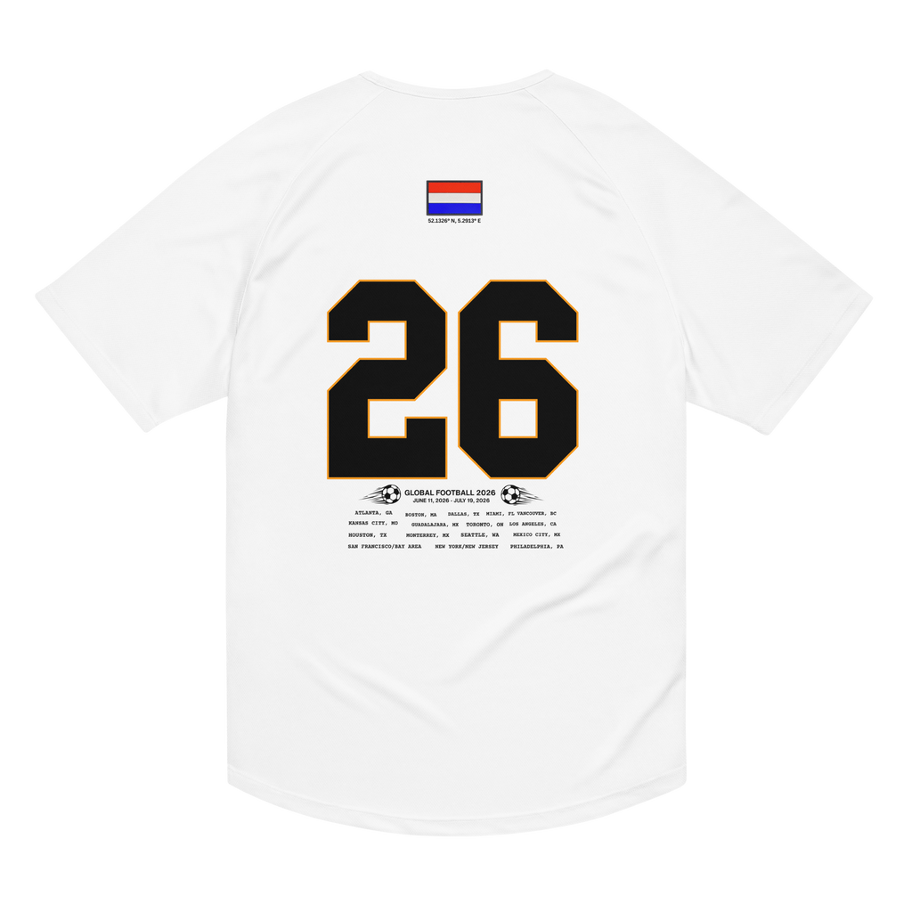 NETHERLANDS 2026 Streetwear Soccer Jersey