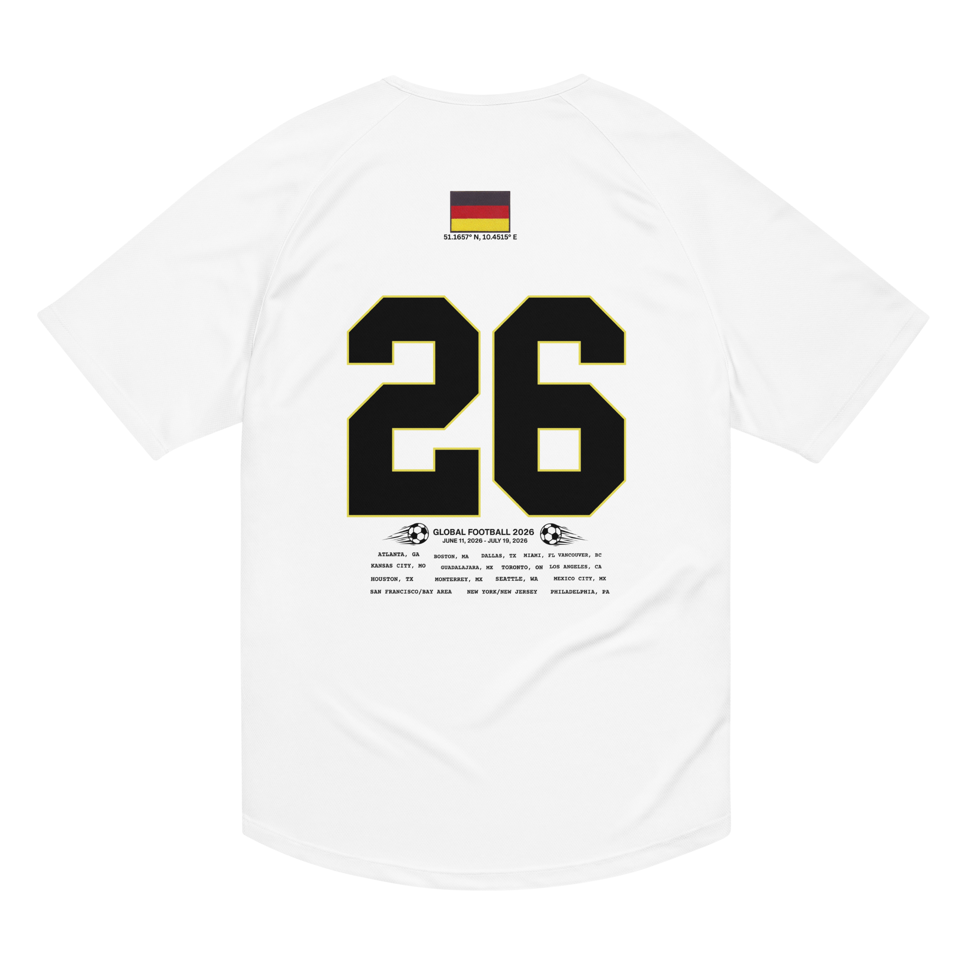 Germany 2026 Streetwear Soccer Jersey