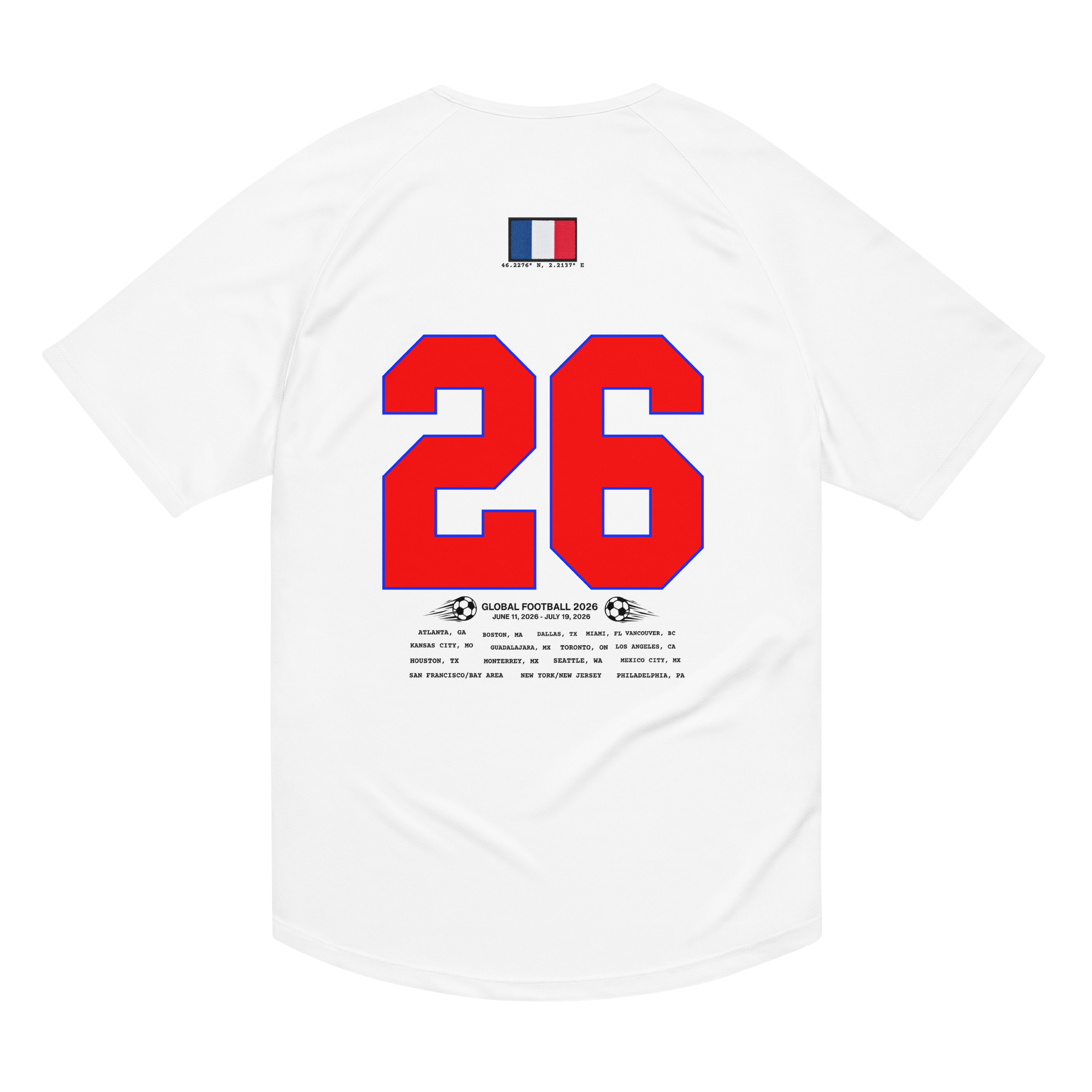 France 2026 Streetwear Soccer Jersey