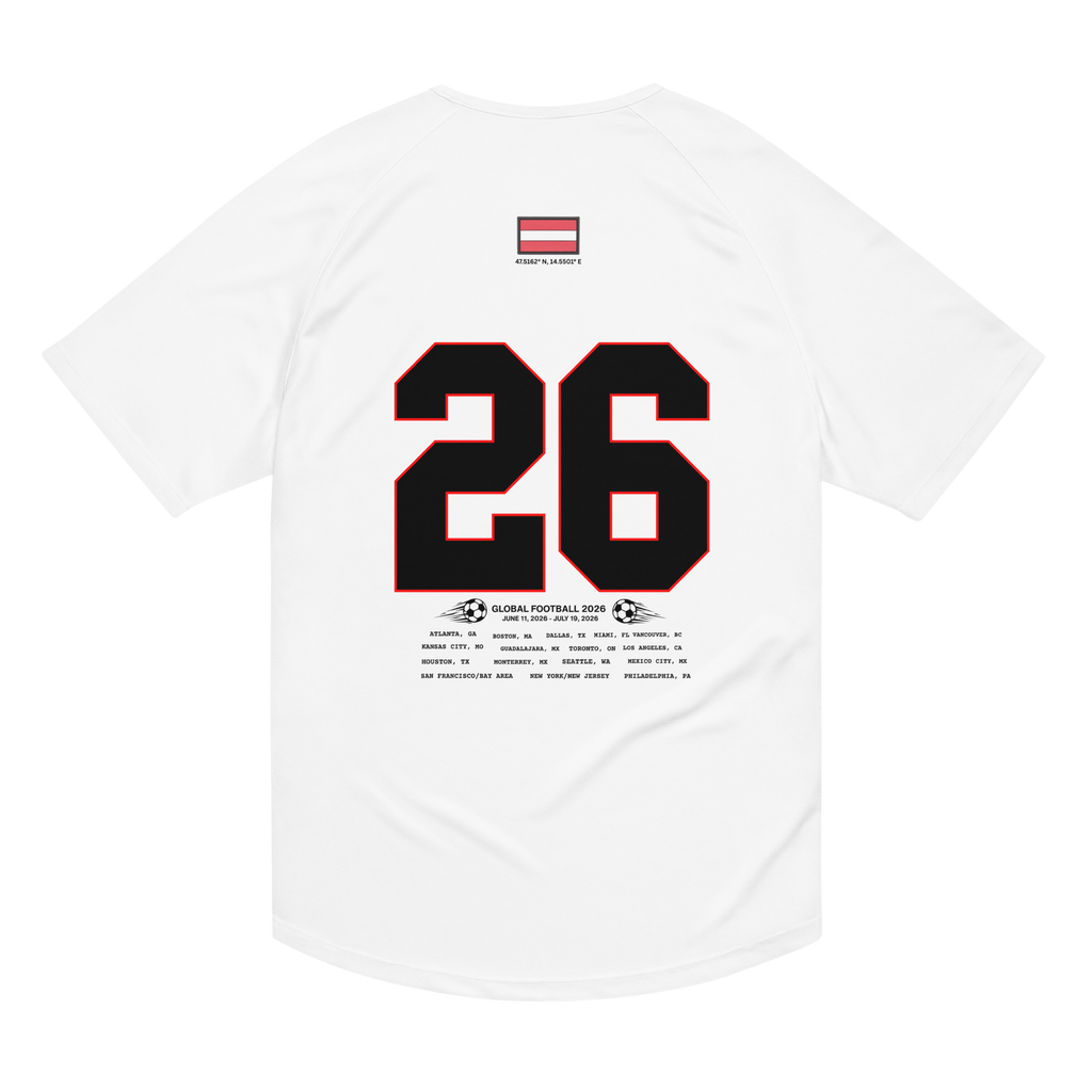 AUSTRIA 2026 Streetwear Soccer Jersey