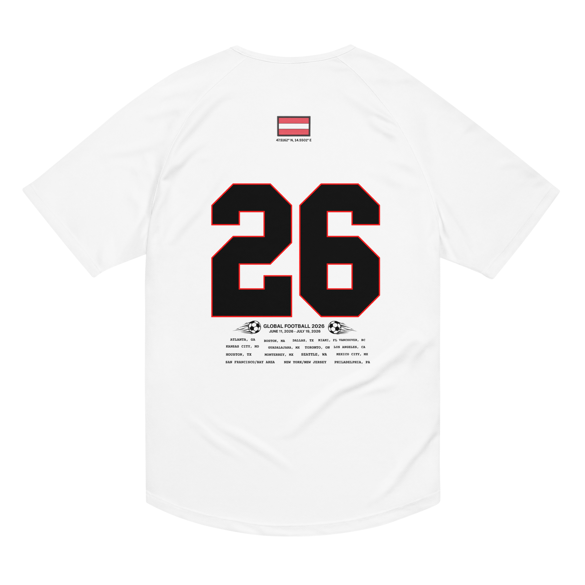 AUSTRIA 2026 Streetwear Soccer Jersey