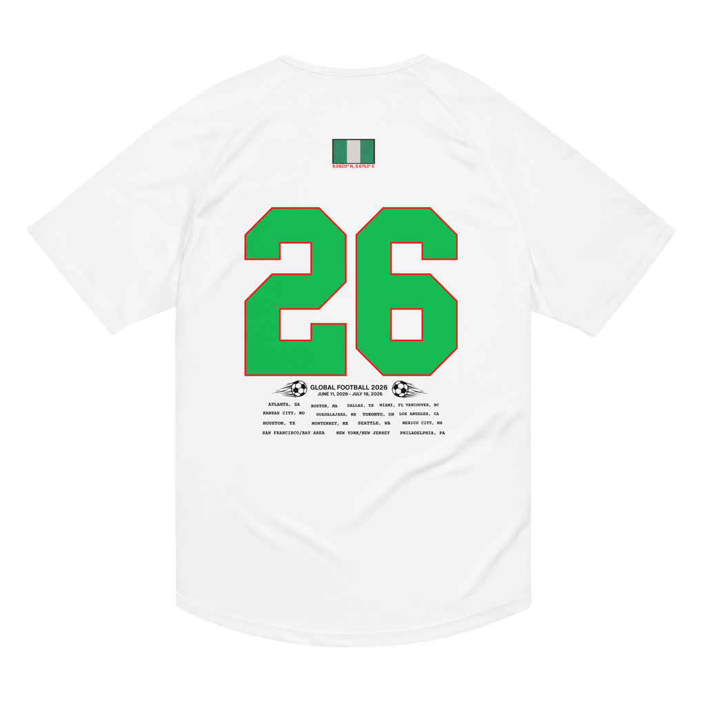 Nigeria 2026 Streetwear Soccer Jersey