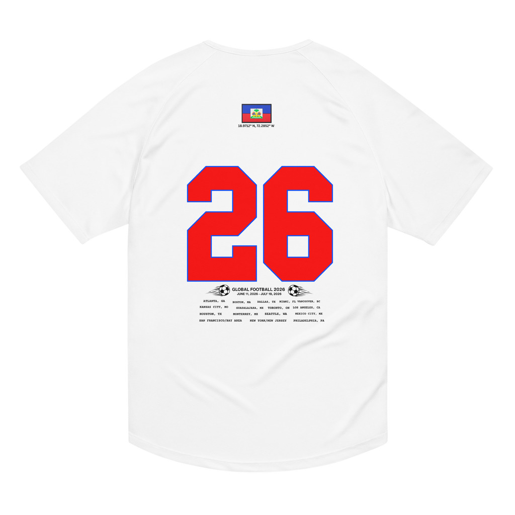 Haiti 2026 Streetwear Soccer Jersey