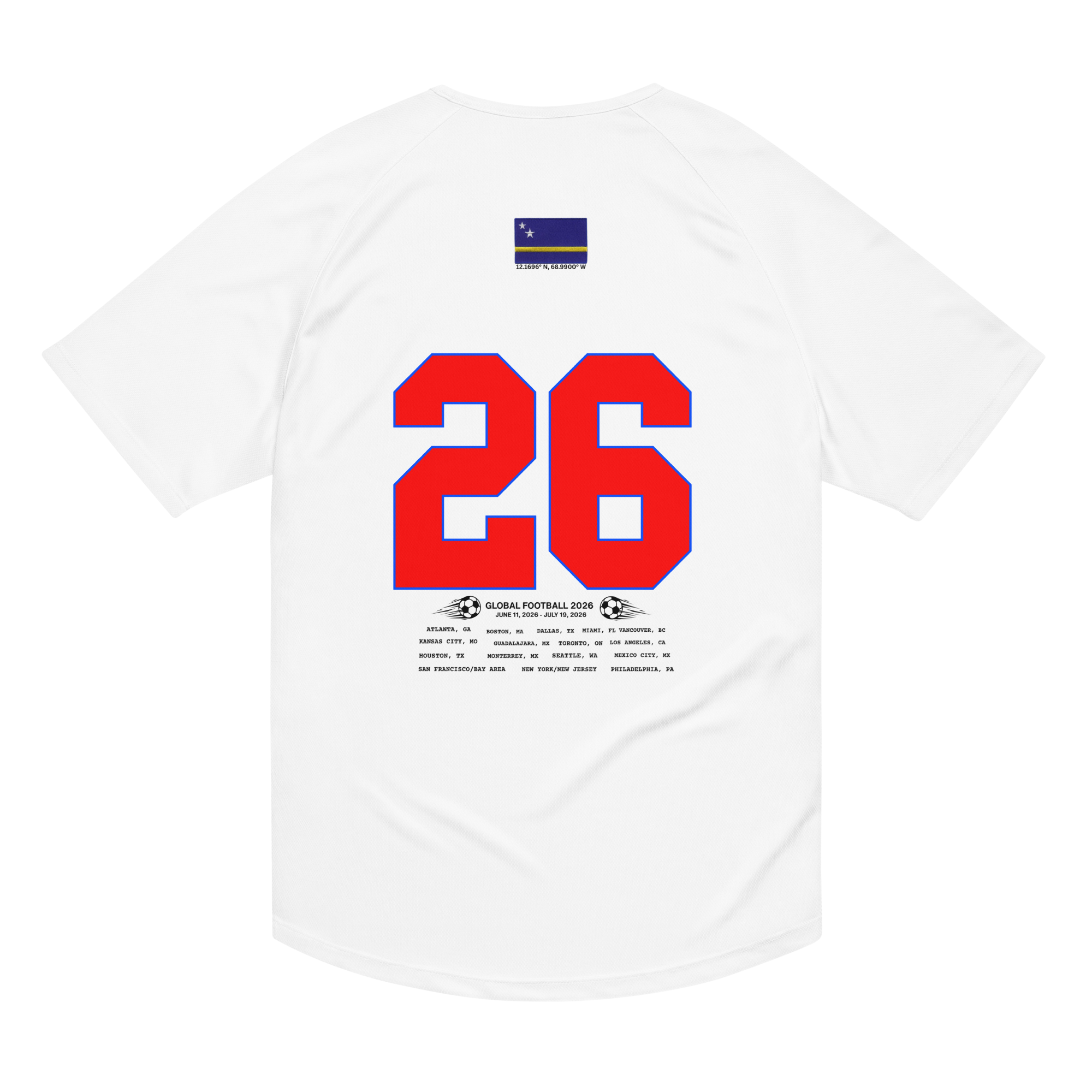 CURACAO 2026 Streetwear Soccer Jersey