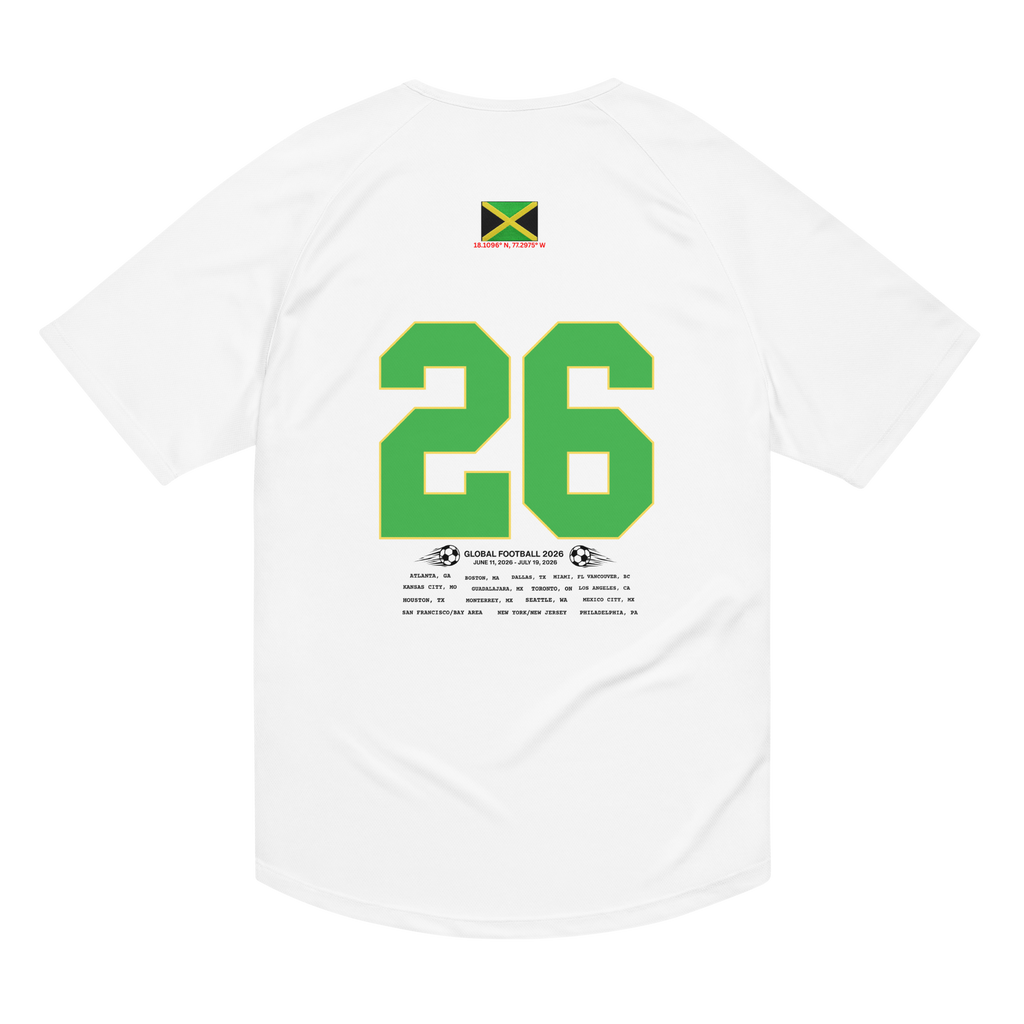 Jamaica 2026 Streetwear Soccer Jersey