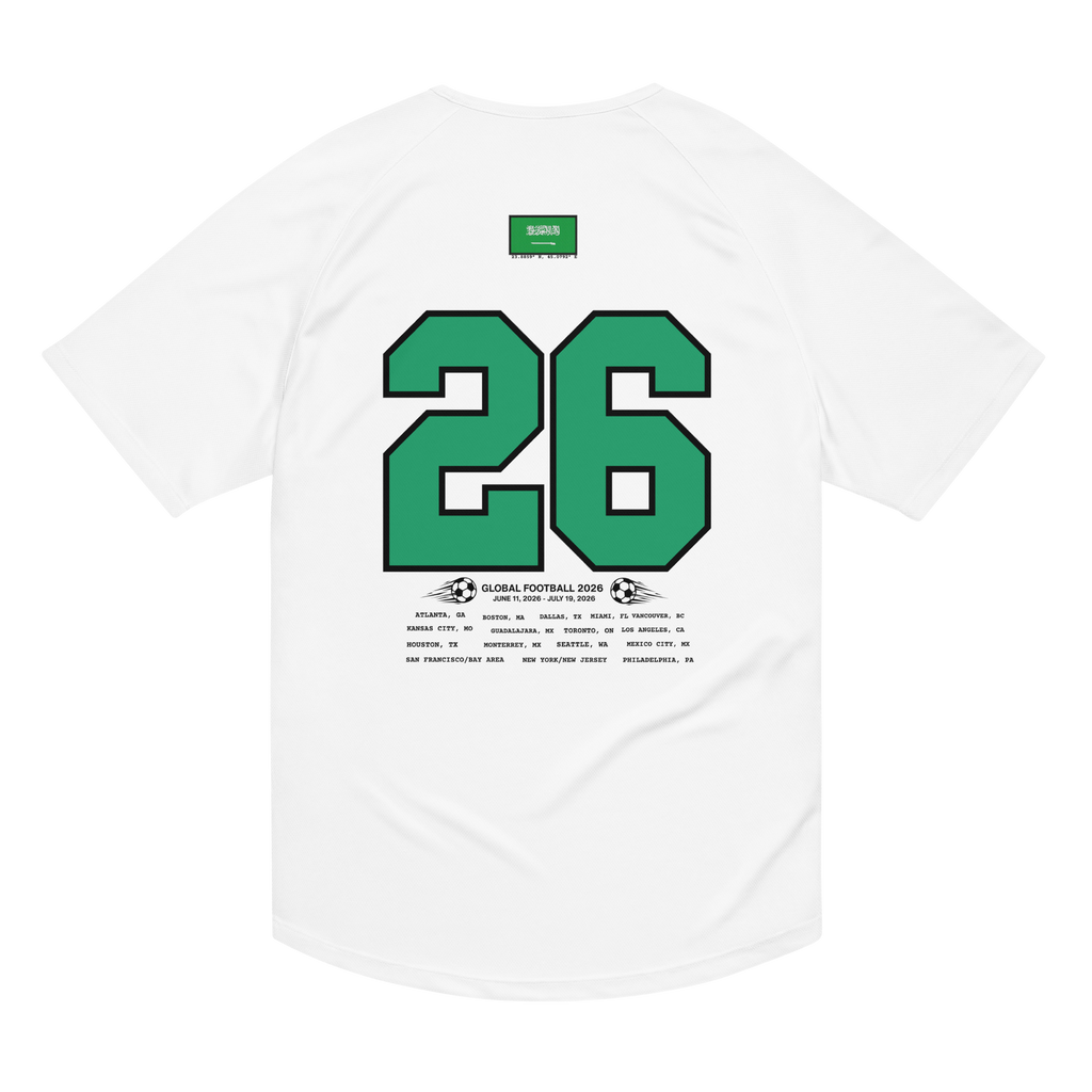Saudi Arabia 2026 Streetwear Soccer Jersey
