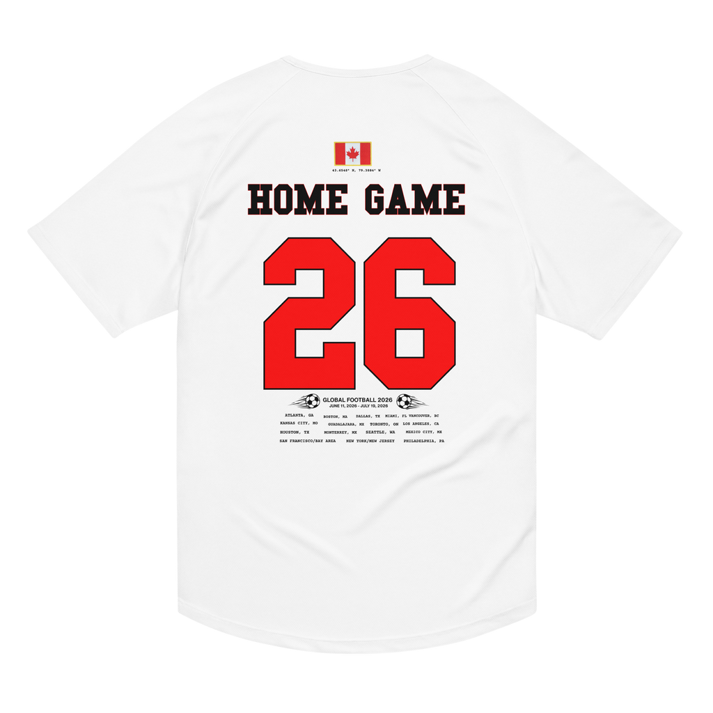 TORONTO 2026 Host City Streetwear Soccer Jersey