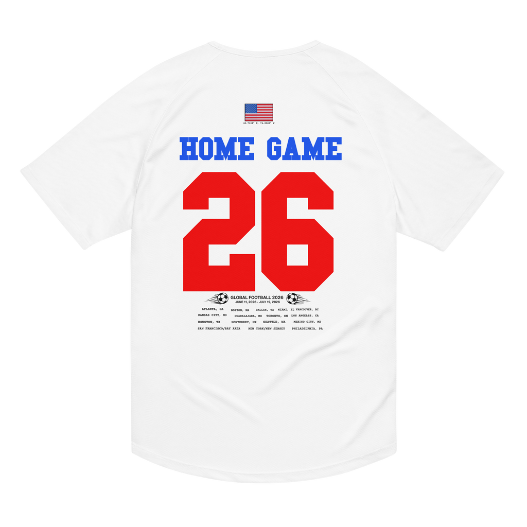 NEW YORK Host City 2026 Streetwear Soccer Jersey