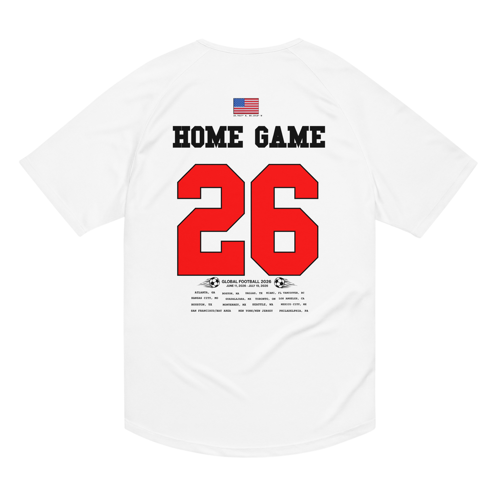 MIAMI Host City 2026 Streetwear Soccer Jersey
