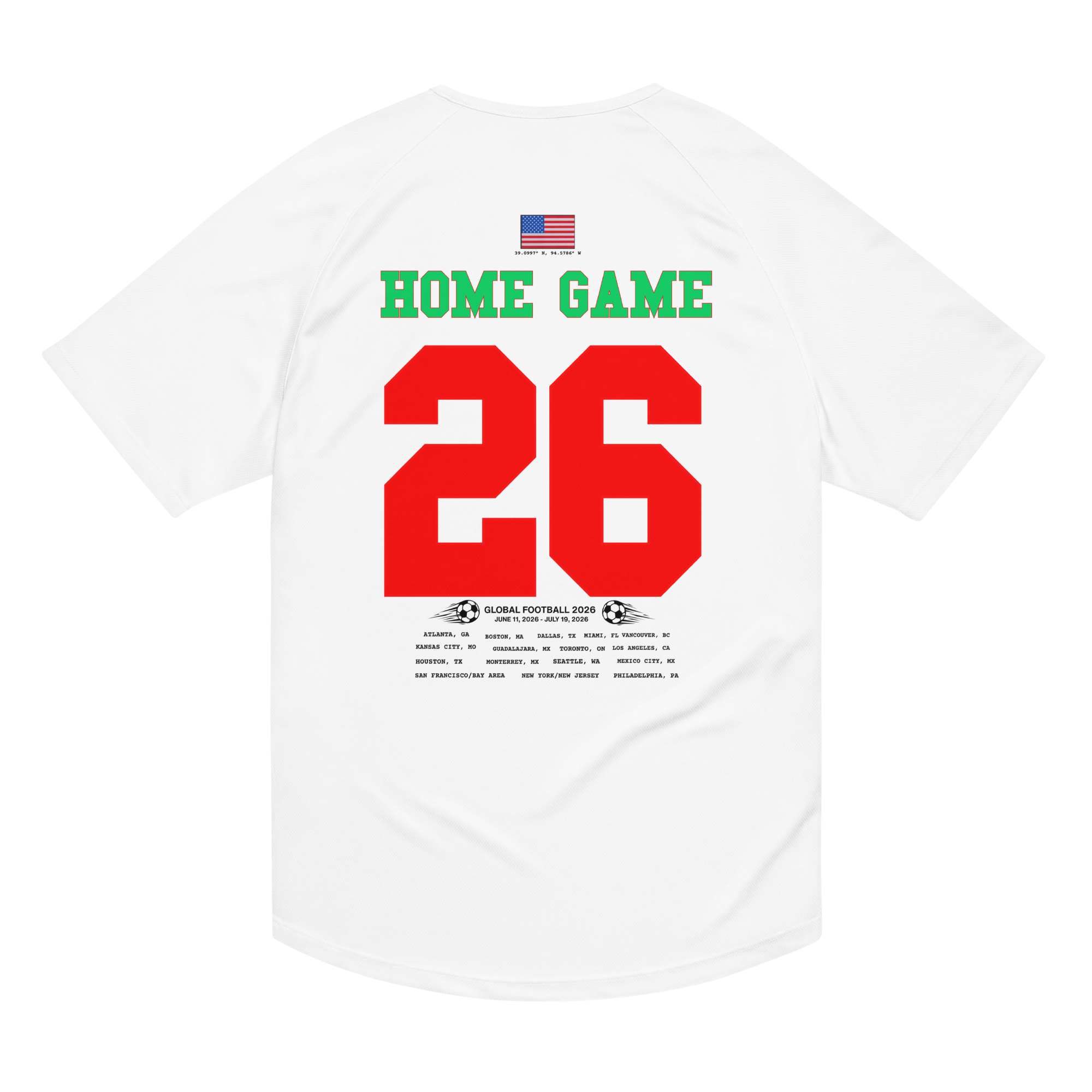 Los Angeles Host City 2026 Streetwear Soccer Jersey