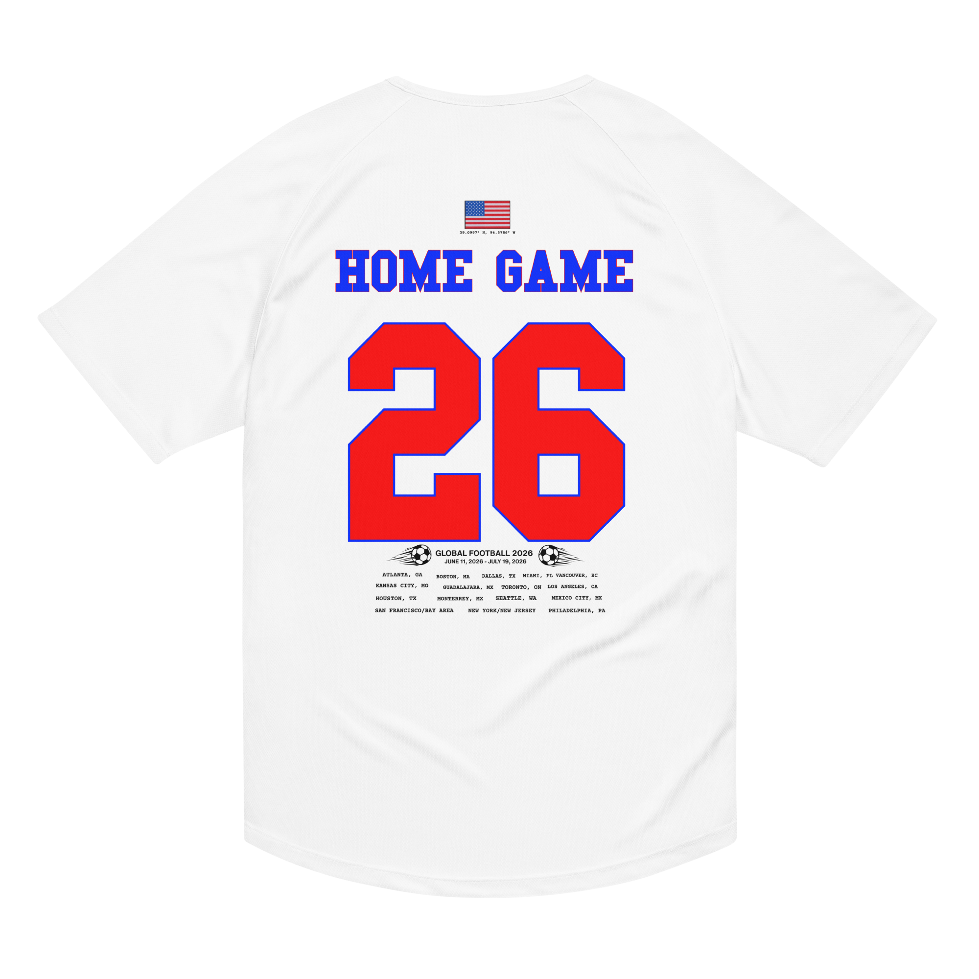 Kansas City World Cup 2026 Streetwear Soccer Jersey