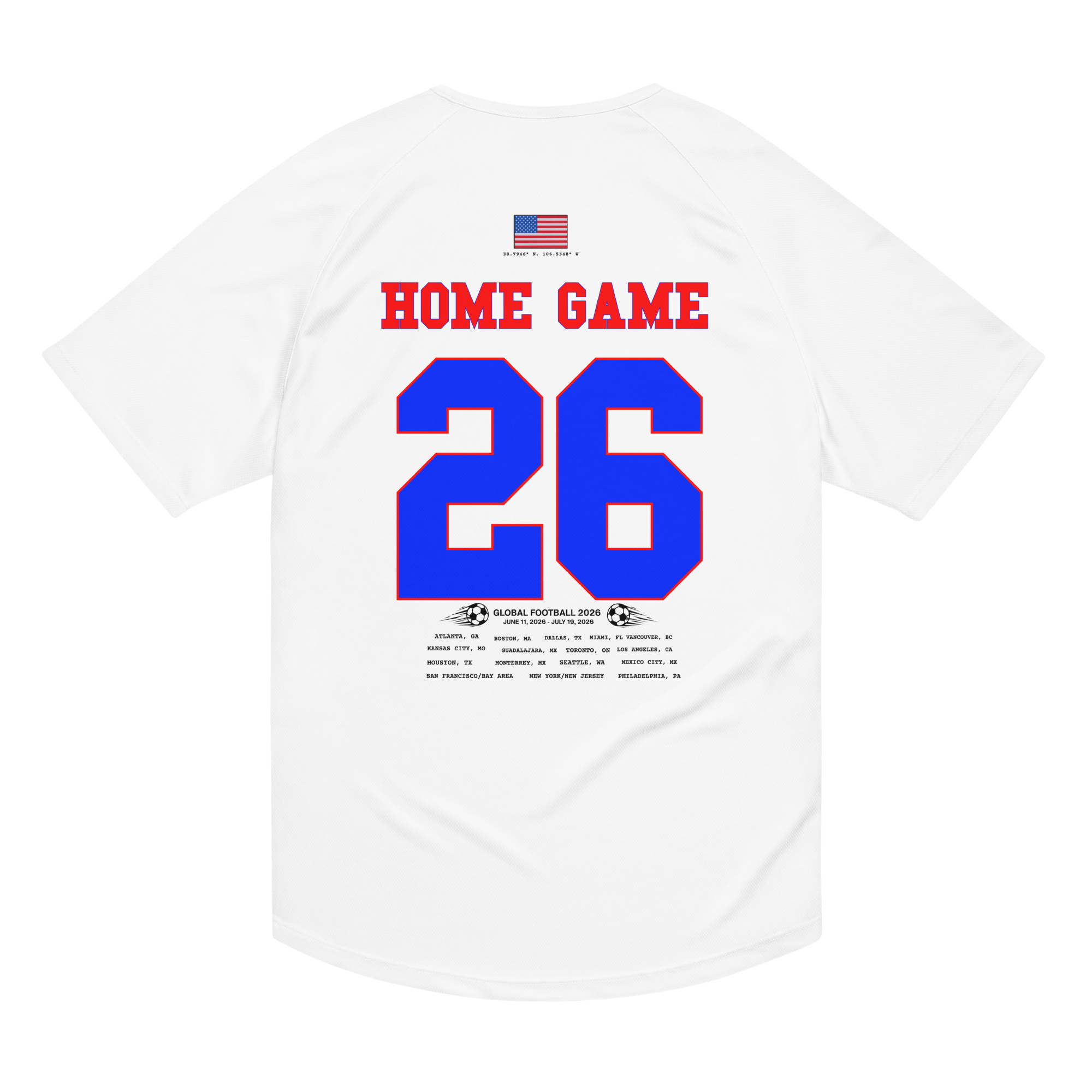 DALLAS World Cup 2026 Streetwear Soccer Jersey