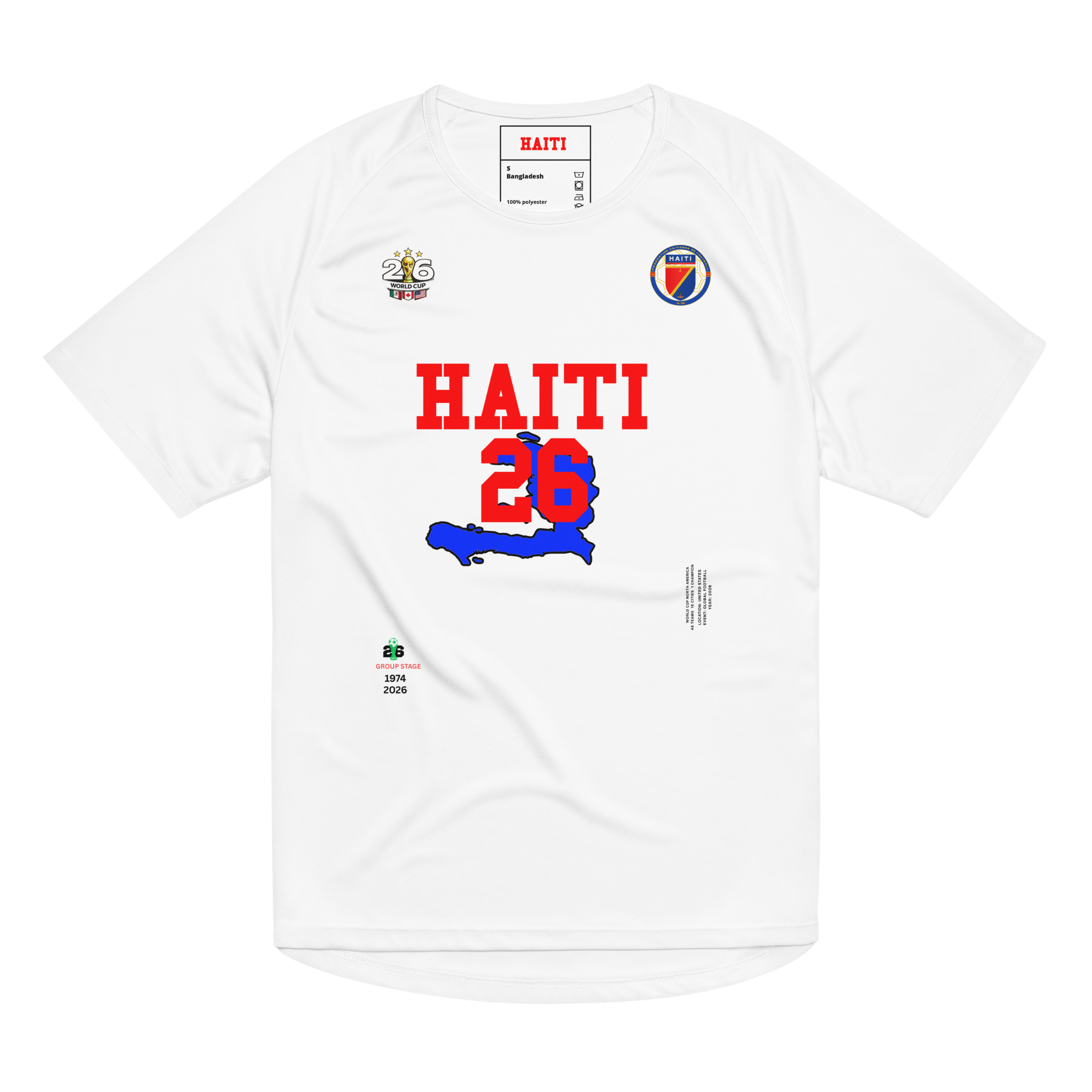 Haiti World Cup Streetwear Jersey