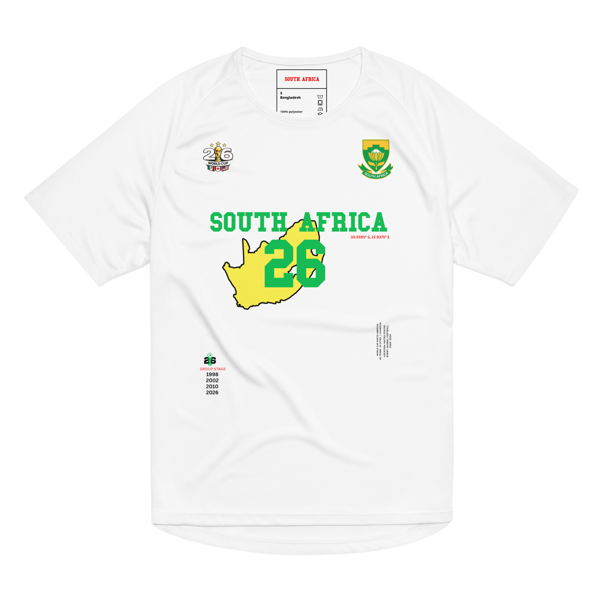 South Africa World Cup 2026 Streetwear Jersey