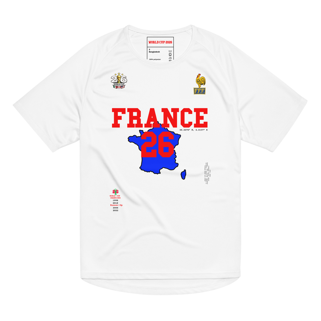 France 2026 World Cup 2026 Streetwear Soccer Jersey