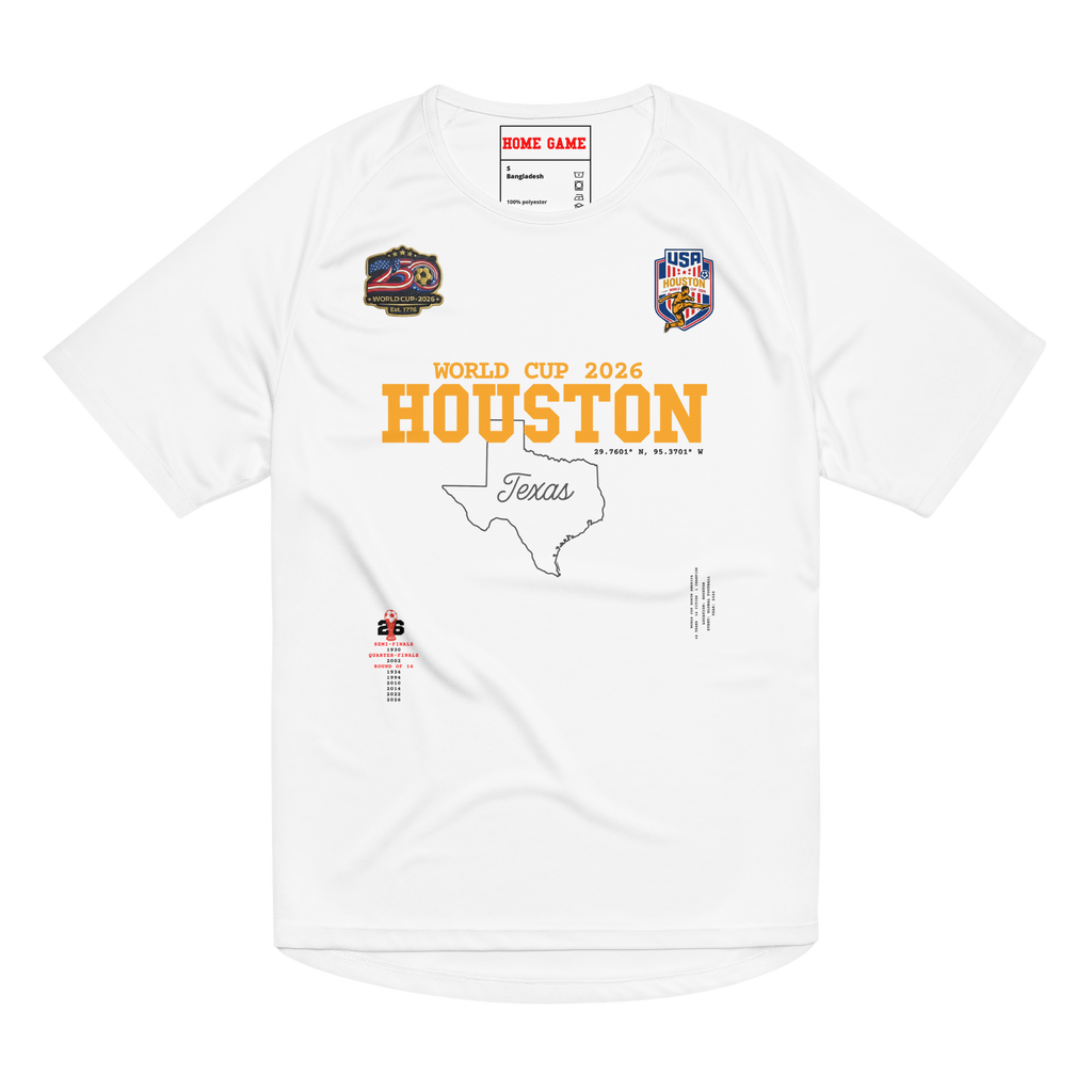 HOUSTON World Cup 2026 Streetwear Soccer Jersey