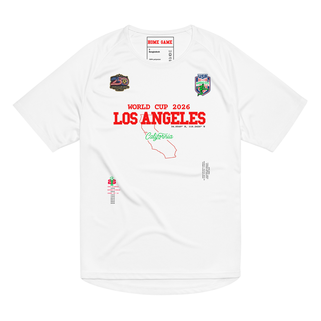 Los AngelesWorld Cup 2026 Streetwear Soccer Jersey