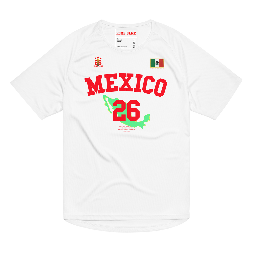 Mexico 2026 World Cup Streetwear Jersey