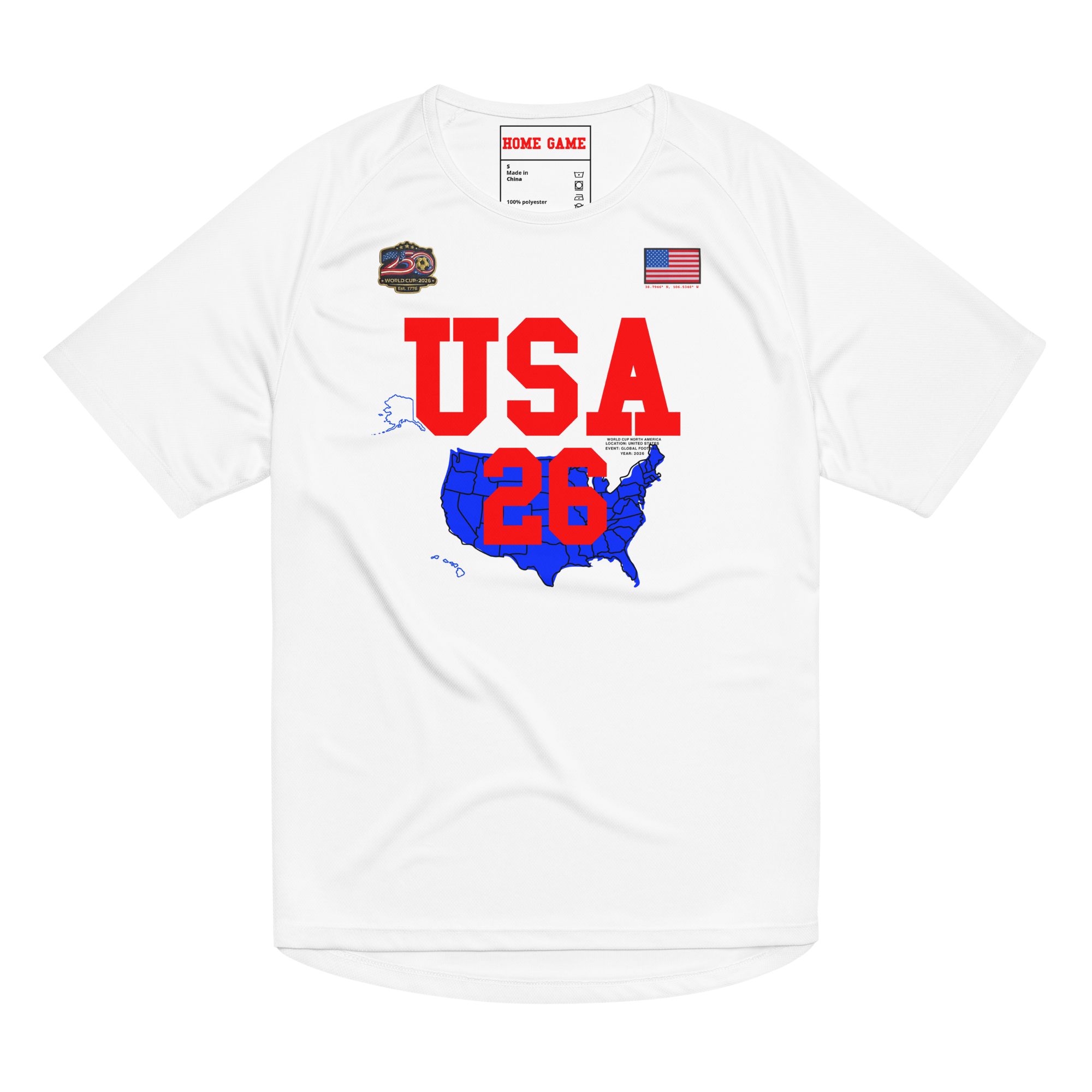 USA 2026 Streetwear Soccer Jersey