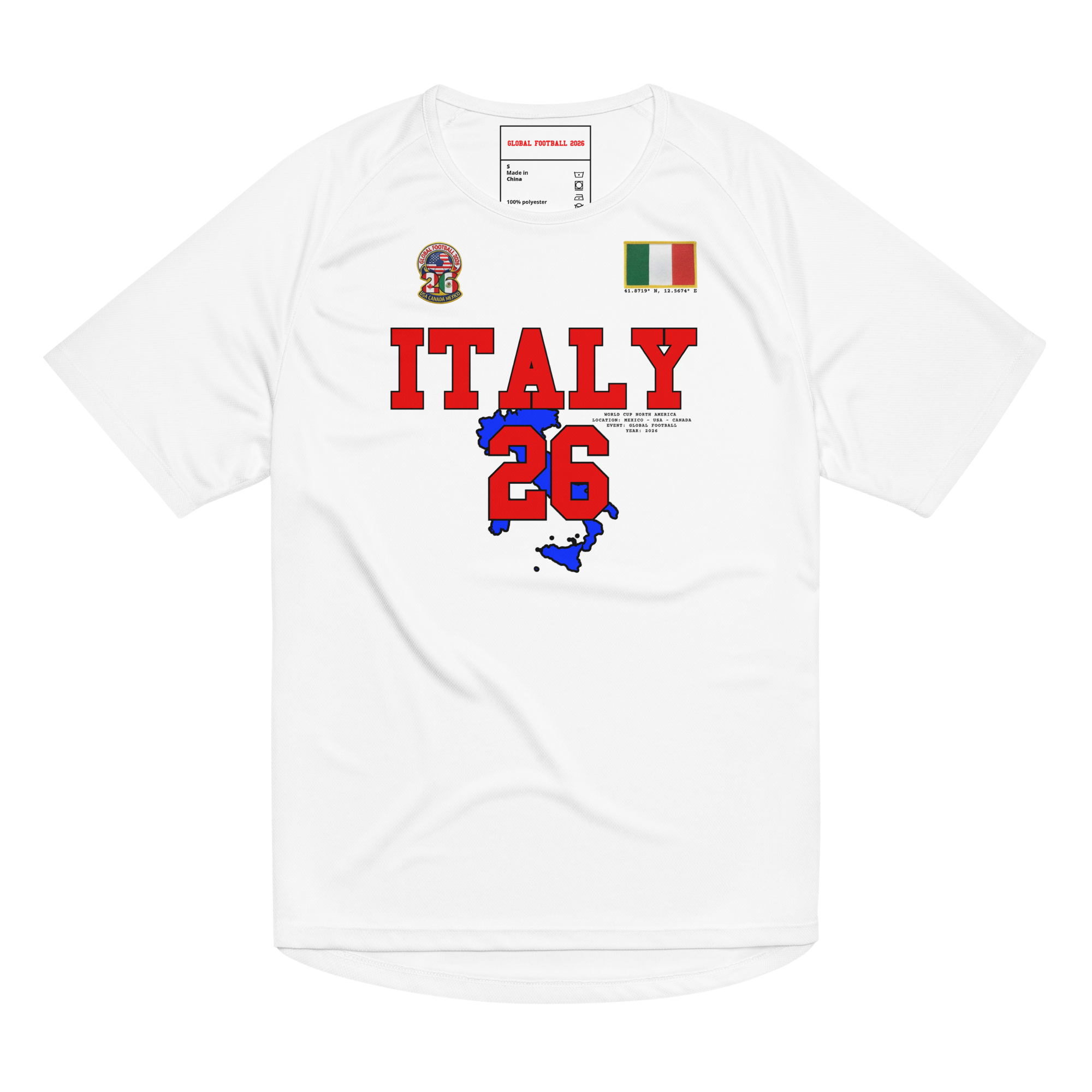 ITALY 2026 Streetwear Soccer Jersey