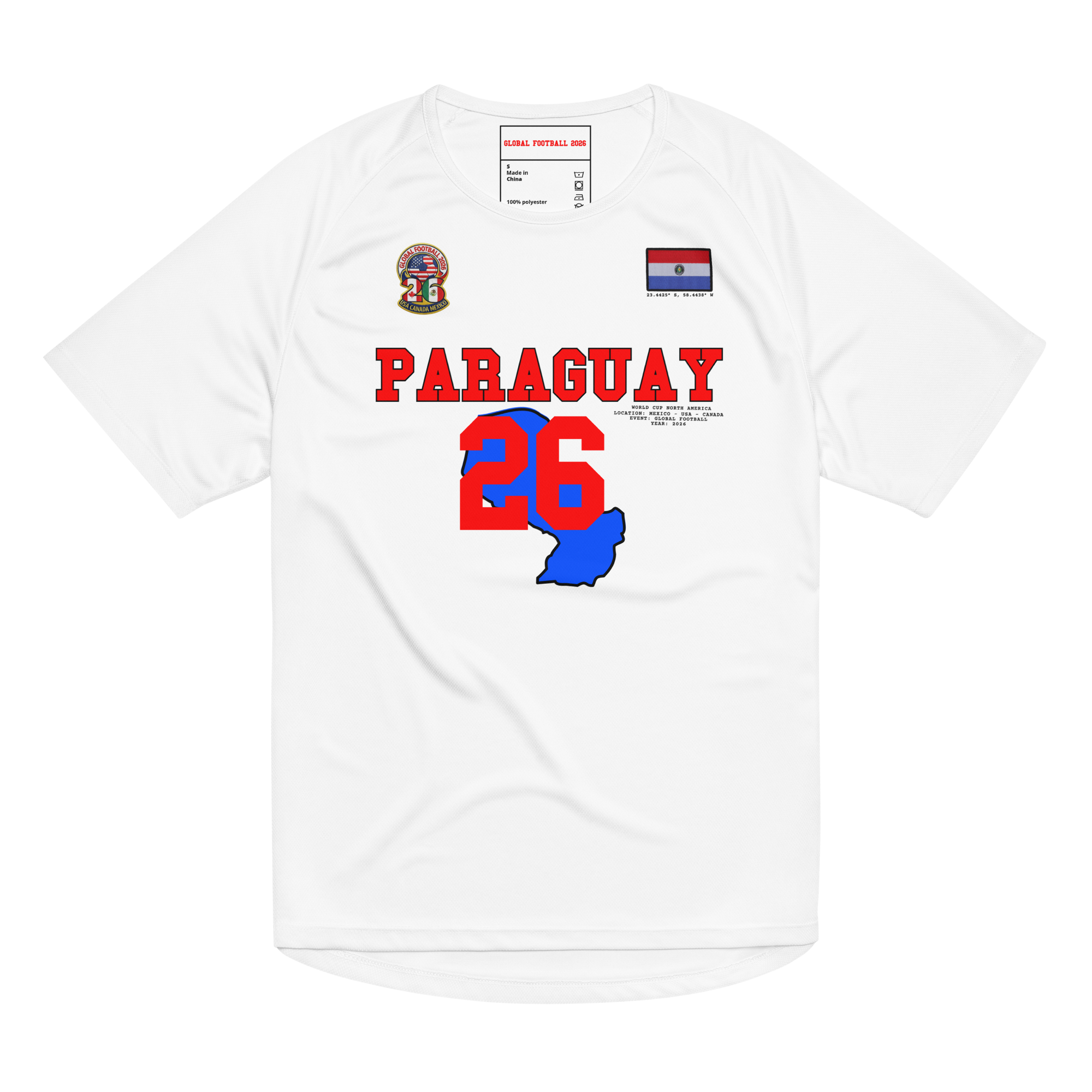 PARAGUAY 2026 Streetwear Soccer Jersey