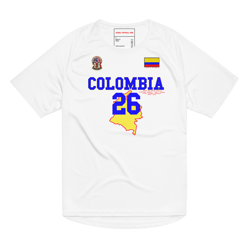 Colombia 2026 Streetwear Soccer Jersey