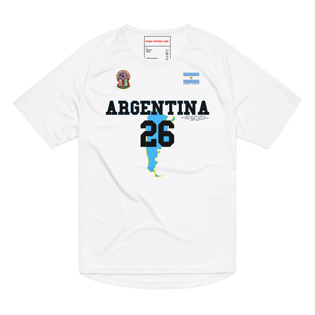 Argentina 2026 Streetwear Soccer Jersey