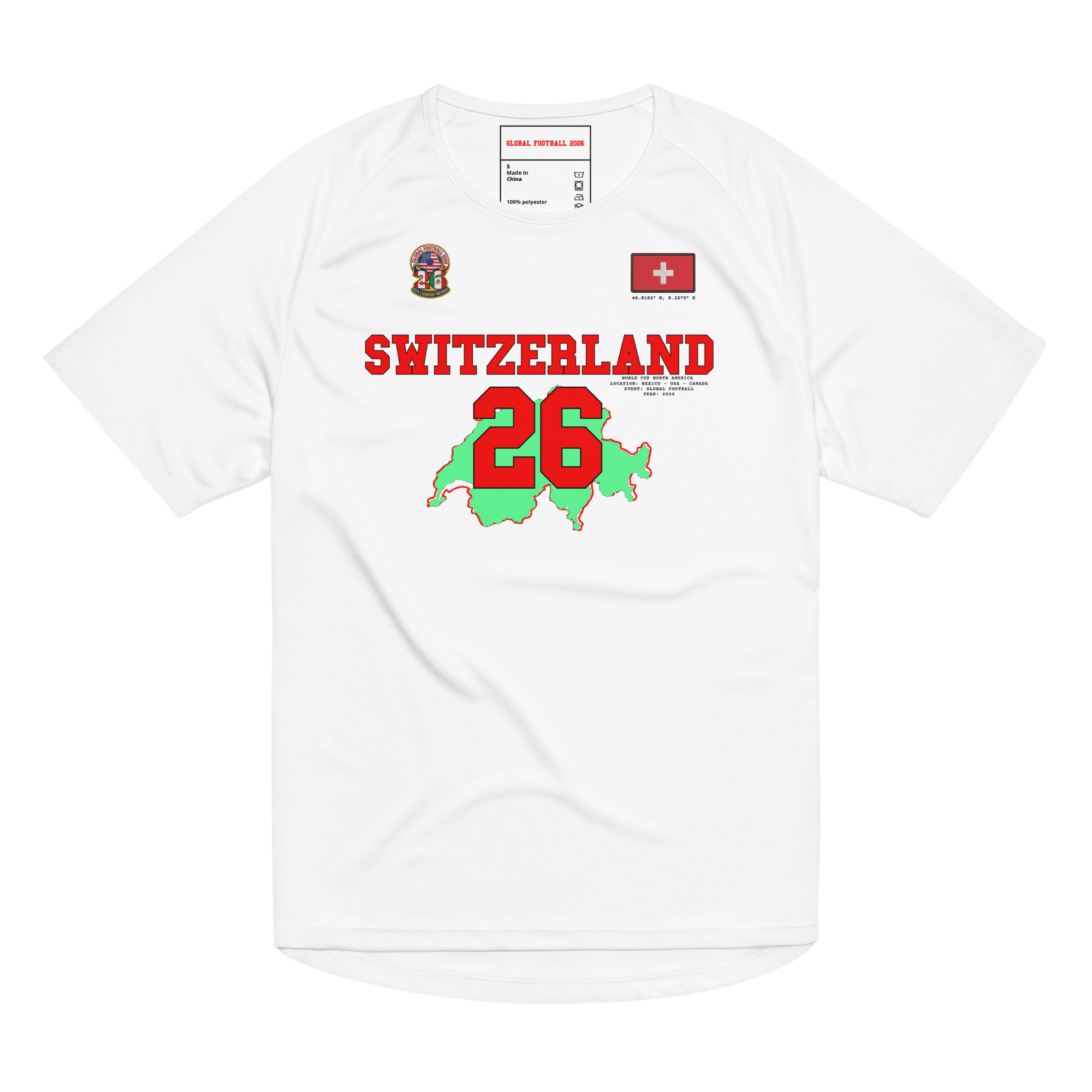 SWITZERLAND 2026 Streetwear Soccer Jersey