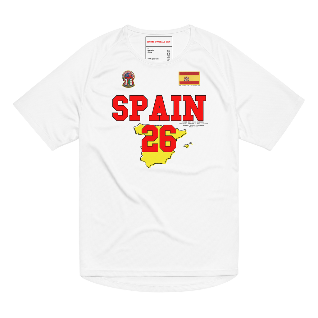 Spain 2026 Streetwear Soccer Jersey