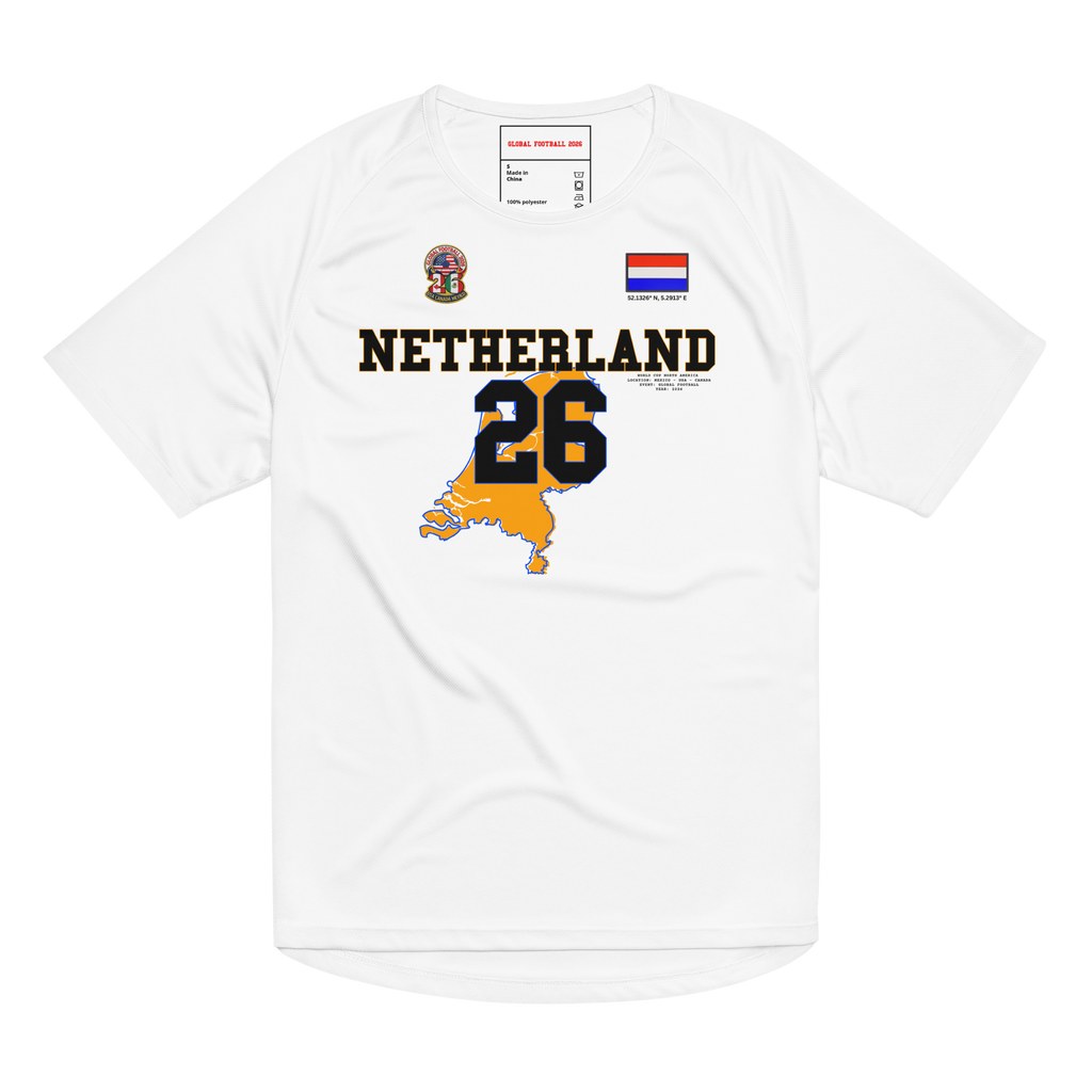 NETHERLANDS 2026 Streetwear Soccer Jersey