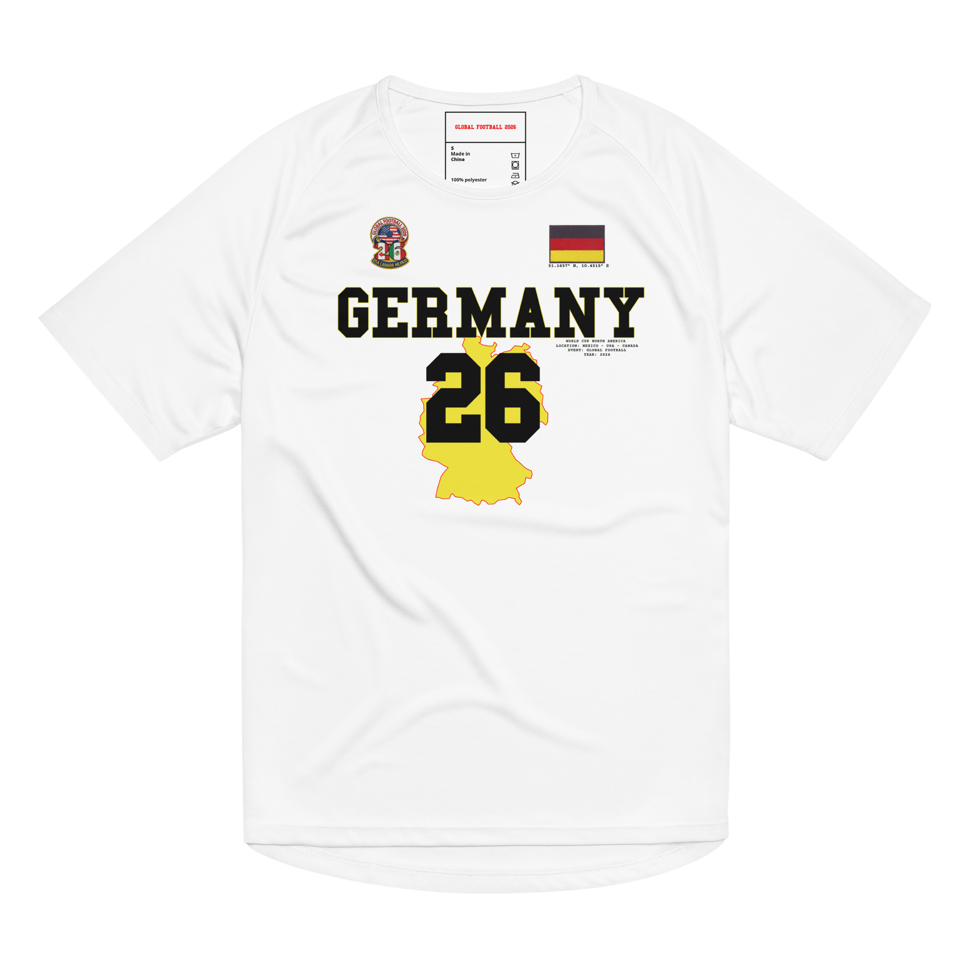 Germany 2026 Streetwear Soccer Jersey