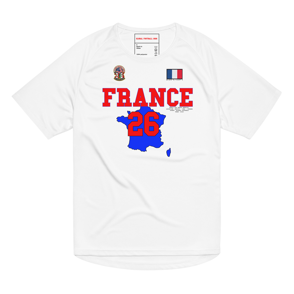 France 2026 Streetwear Soccer Jersey