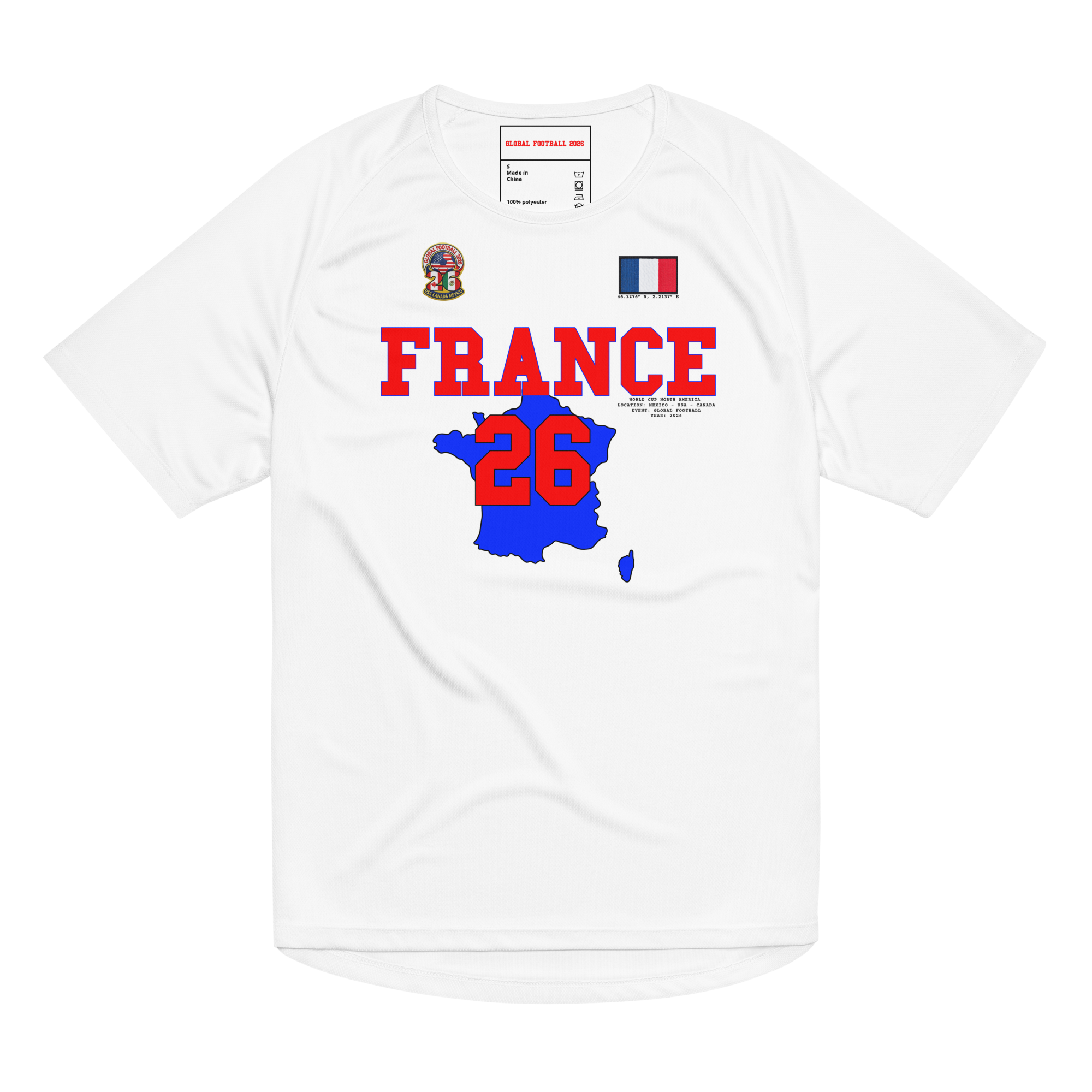France 2026 Streetwear Soccer Jersey