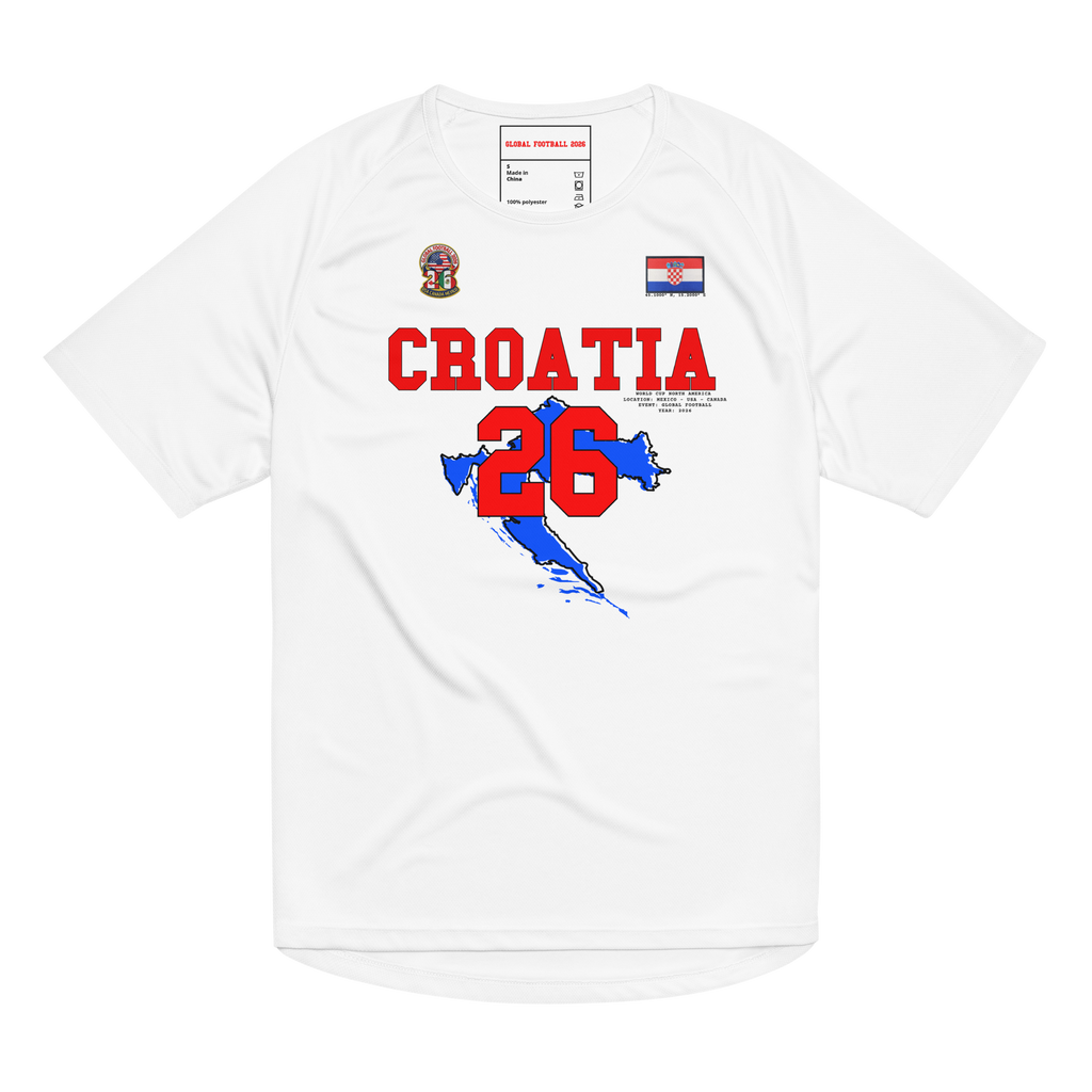 CROATIA 2026 Streetwear Soccer Jersey