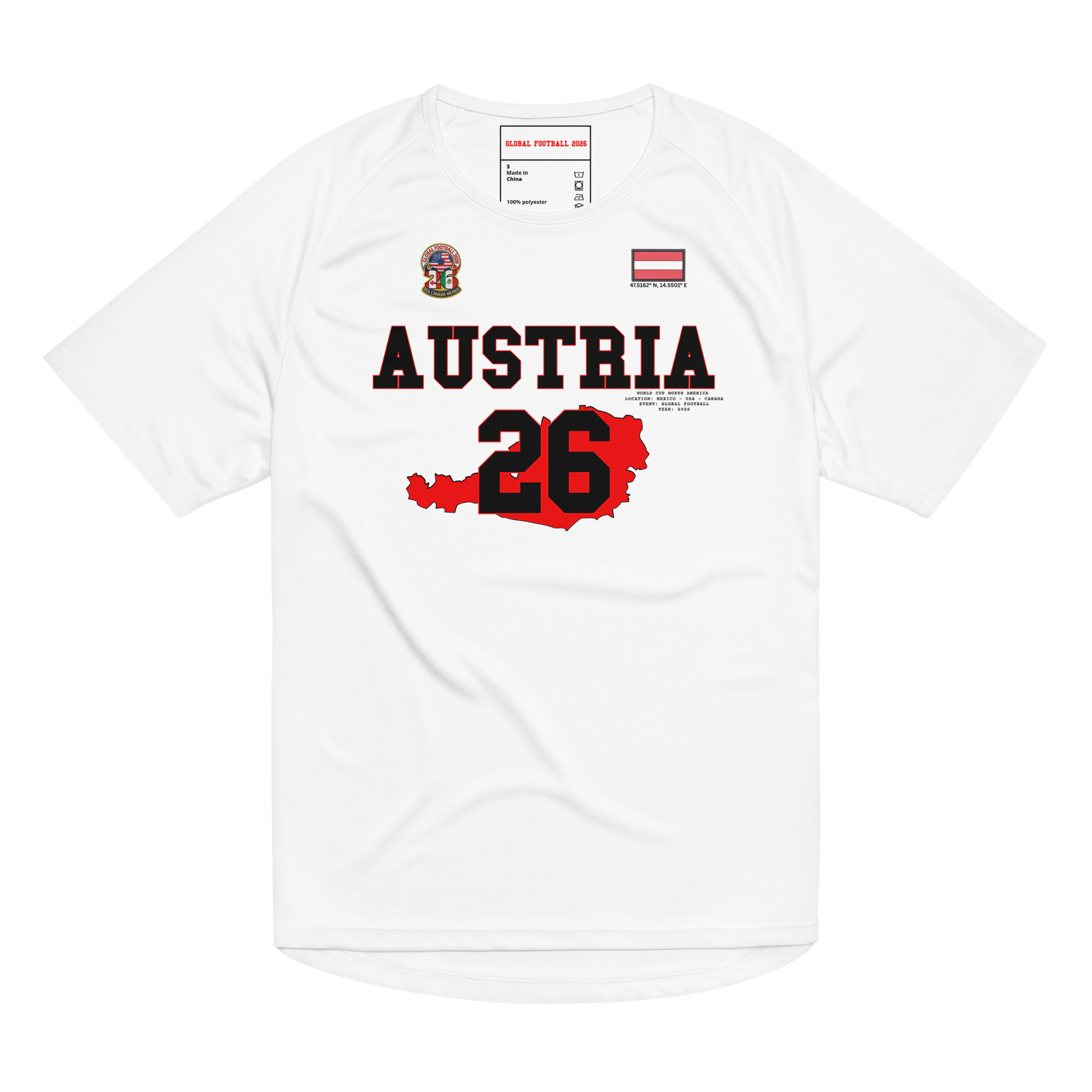 AUSTRIA 2026 Streetwear Soccer Jersey