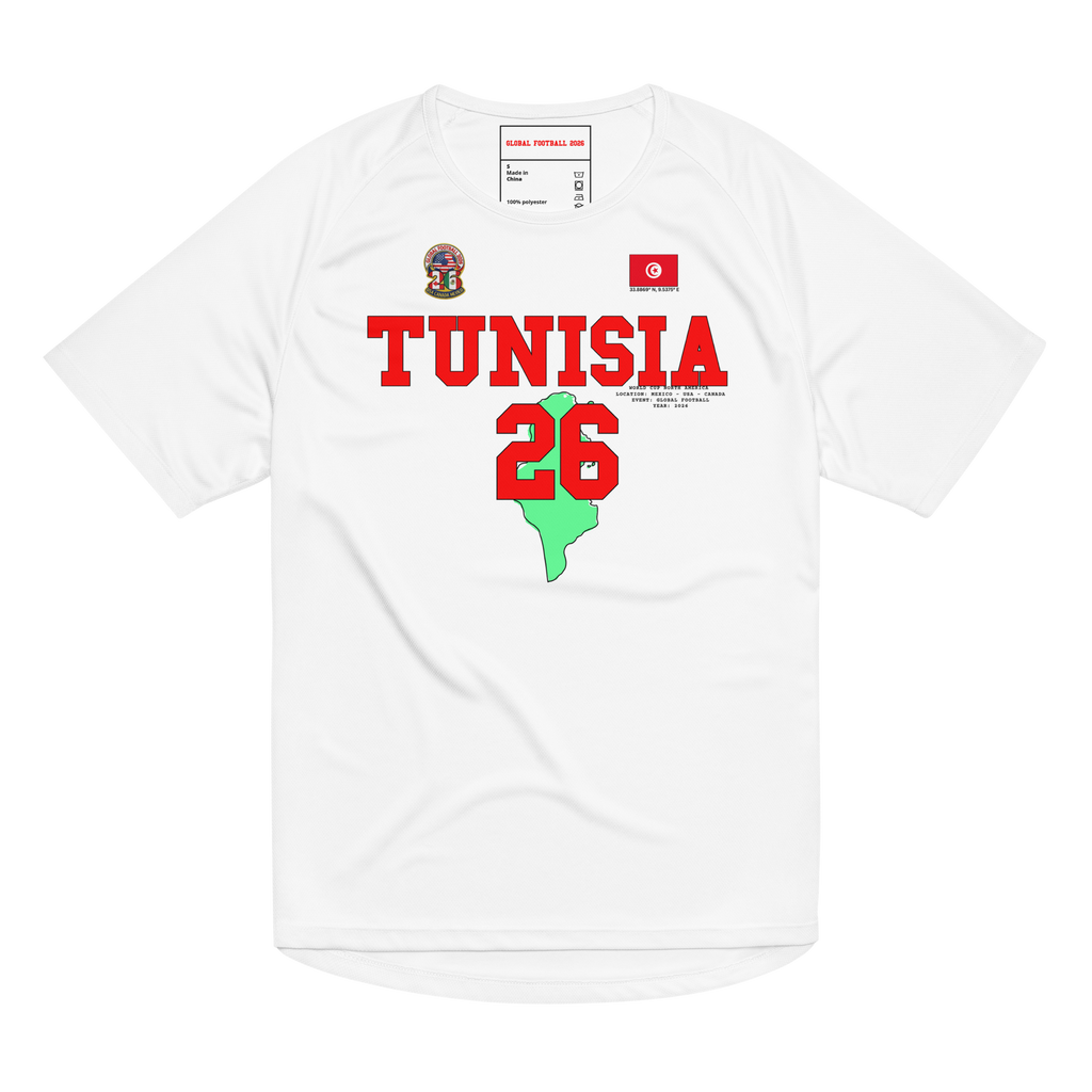 TUNISIA 2026 Streetwear Soccer Jersey