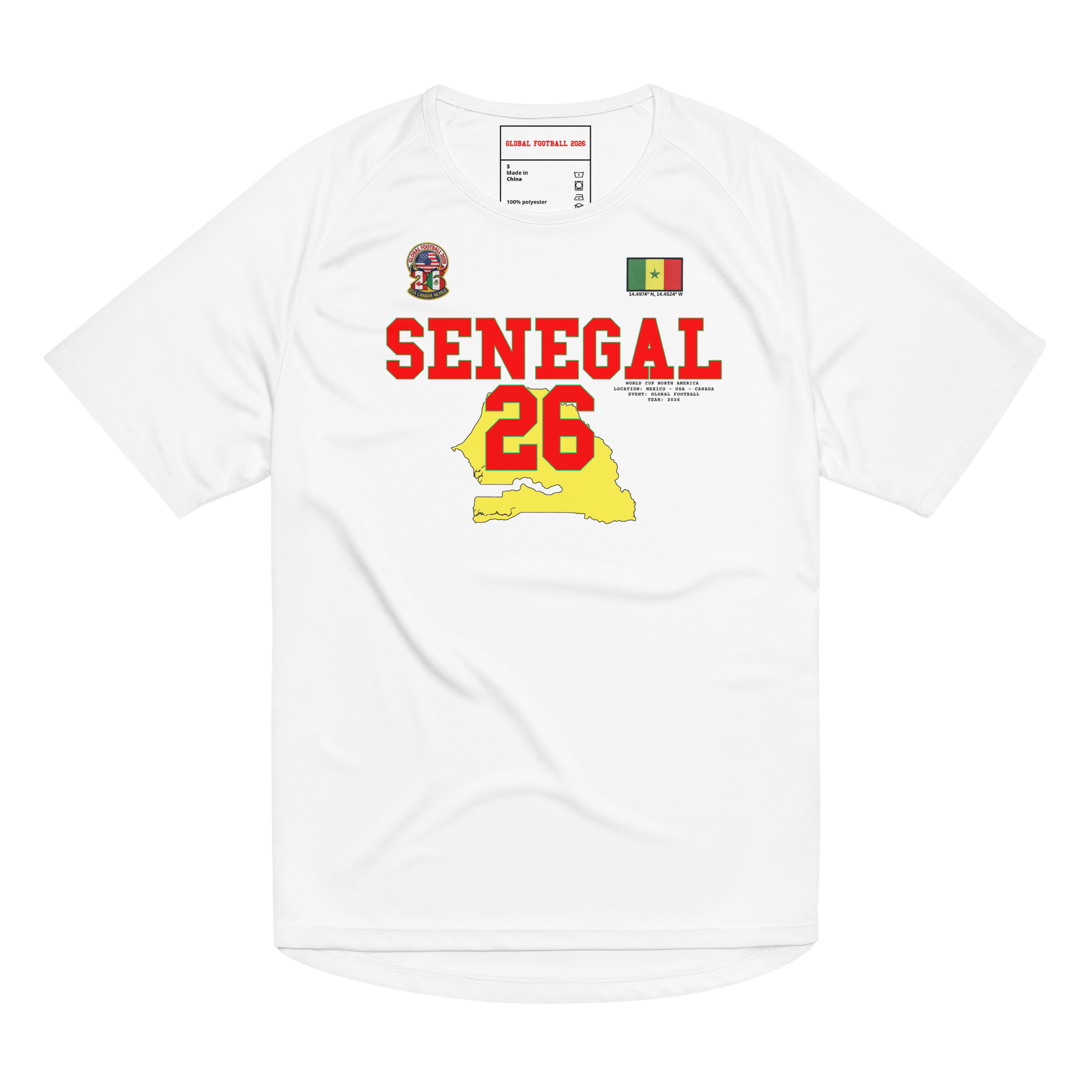 Senegal 2026 Streetwear Soccer Jersey