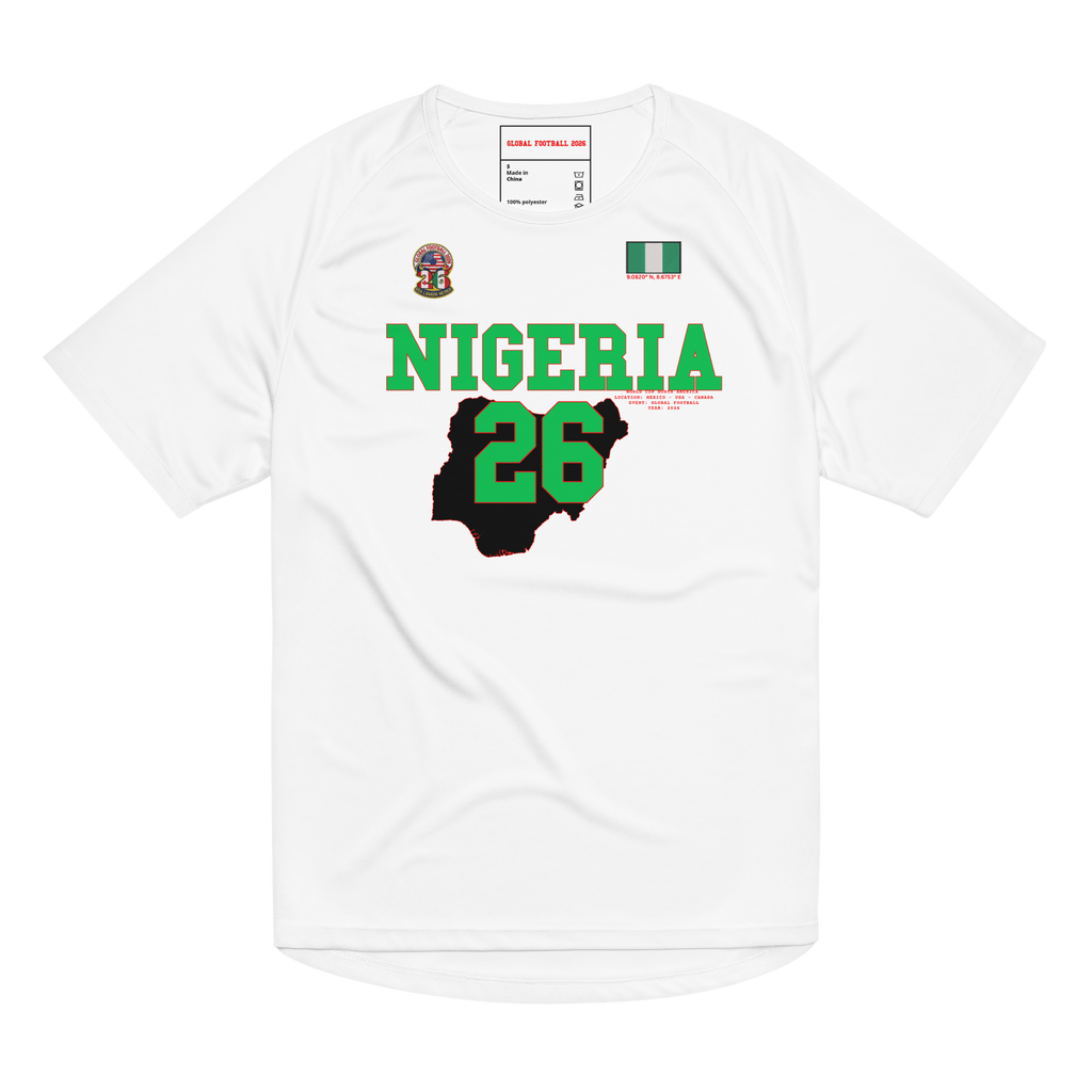 Nigeria 2026 Streetwear Soccer Jersey