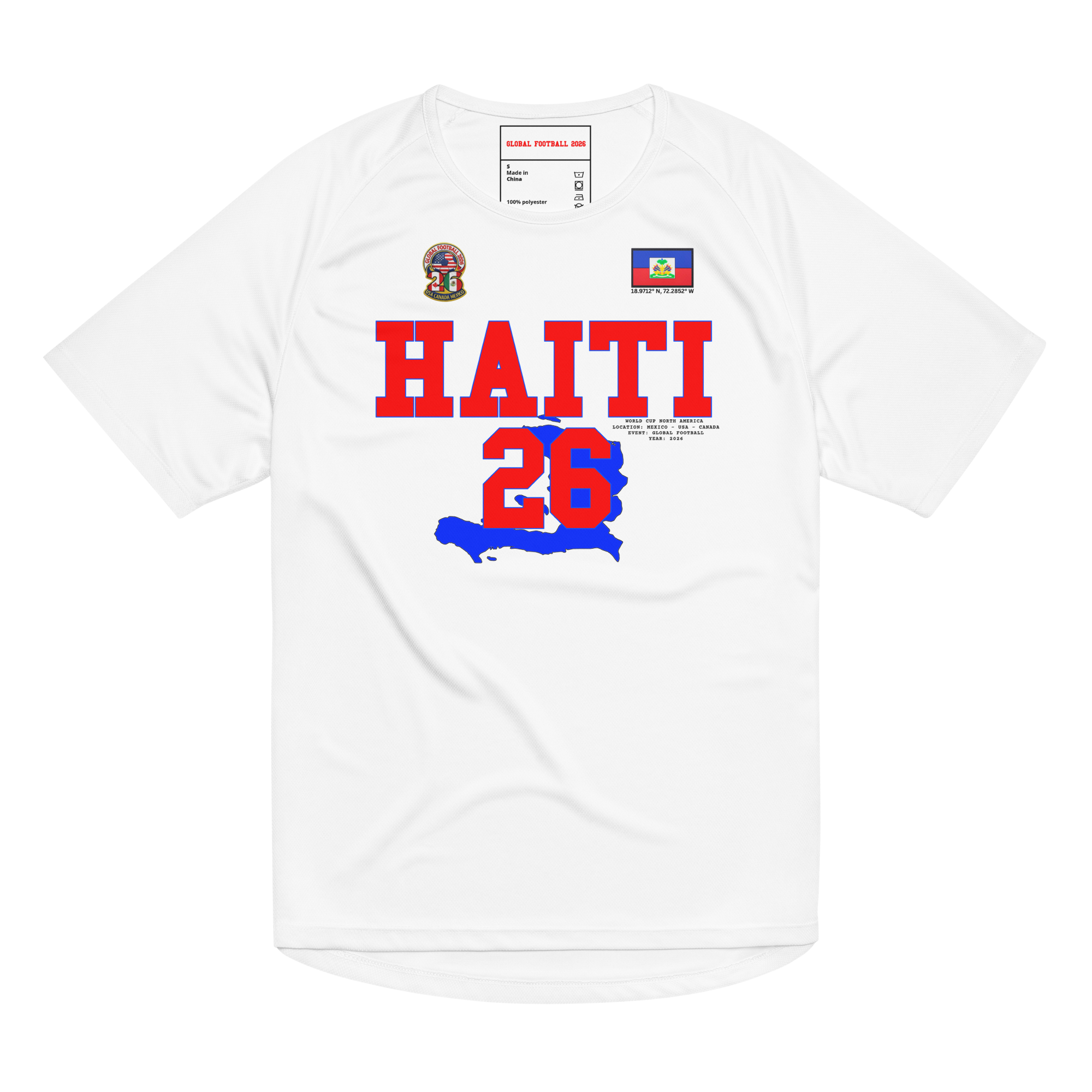 Haiti 2026 Streetwear Soccer Jersey