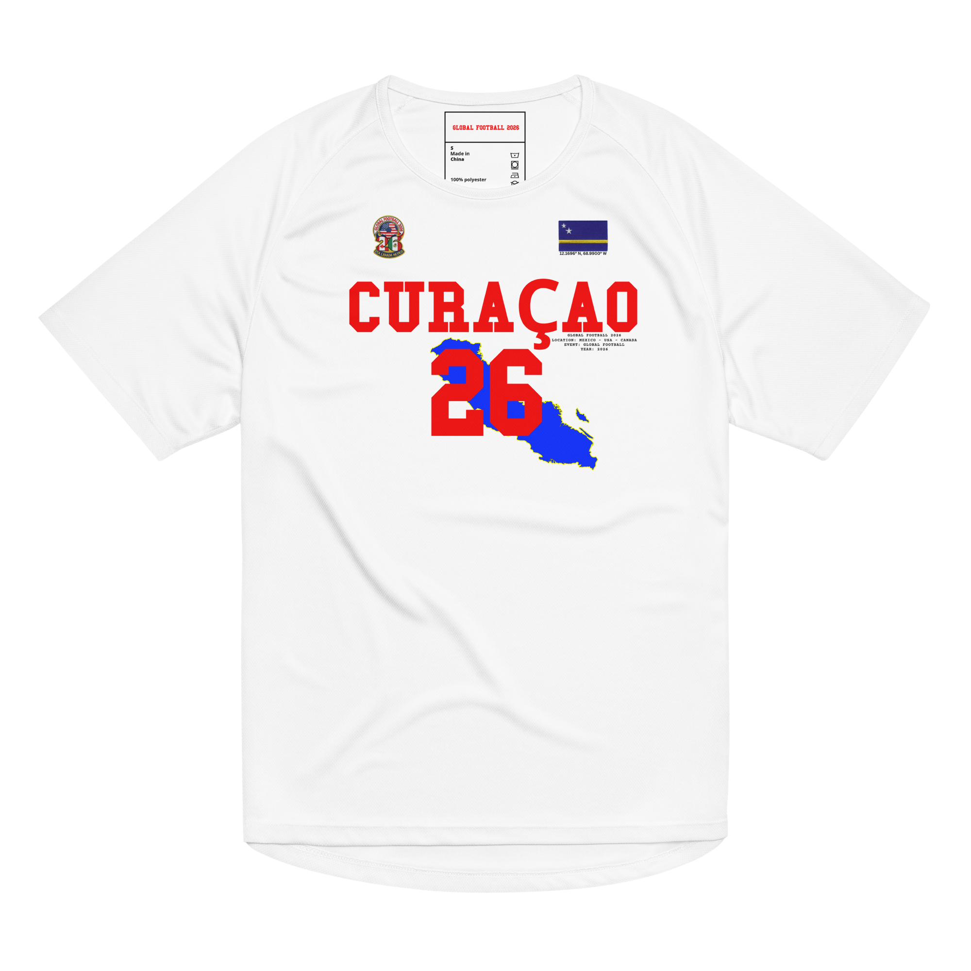 CURACAO 2026 Streetwear Soccer Jersey