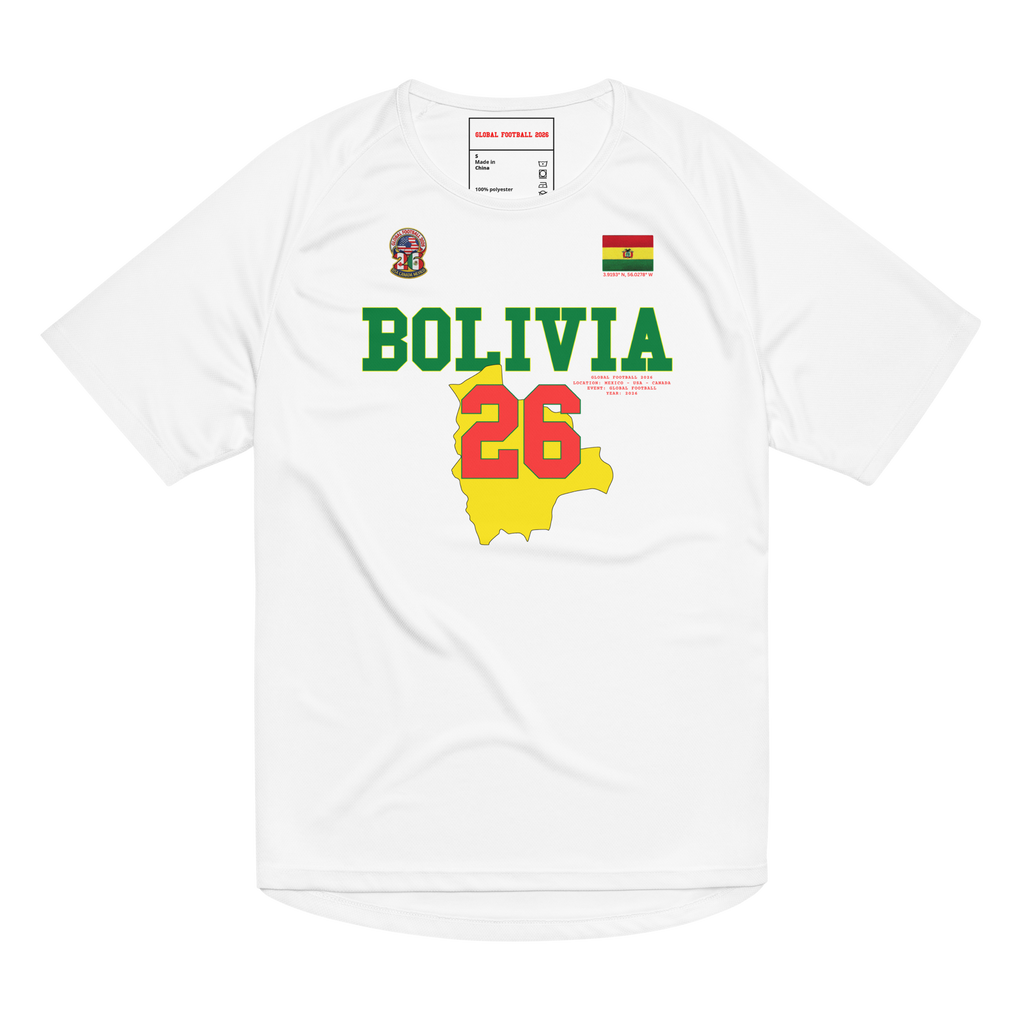 BOLIVIA 2026 Streetwear Soccer Jersey